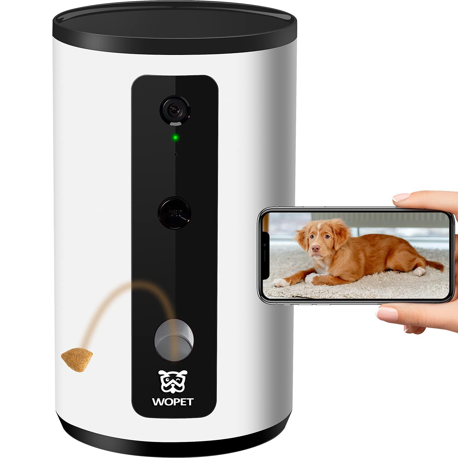 WOpet Smart Pet Camera: Full HD WiFi Camera with Treat  WOPET Intelligent Pet Camera Treat Dispenser Full HD WiFi Night Vision New… main image 1