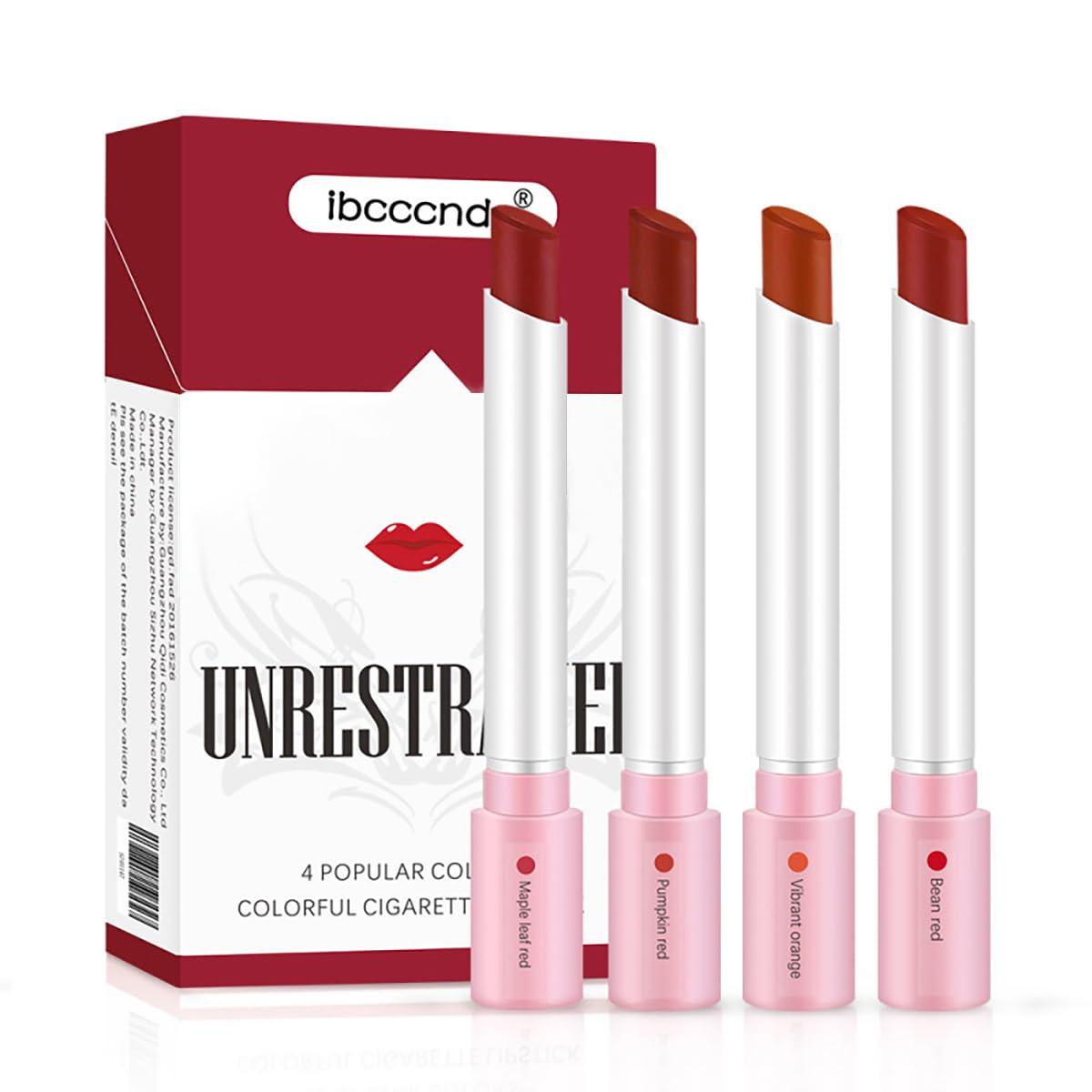 Buy 4 Colors Tube Cigarette Lipstick Set | Long Lasting Velvet Matte &  Waterproof Lip Stain - International Shipping Available | Buy Now with  Express International Delivery