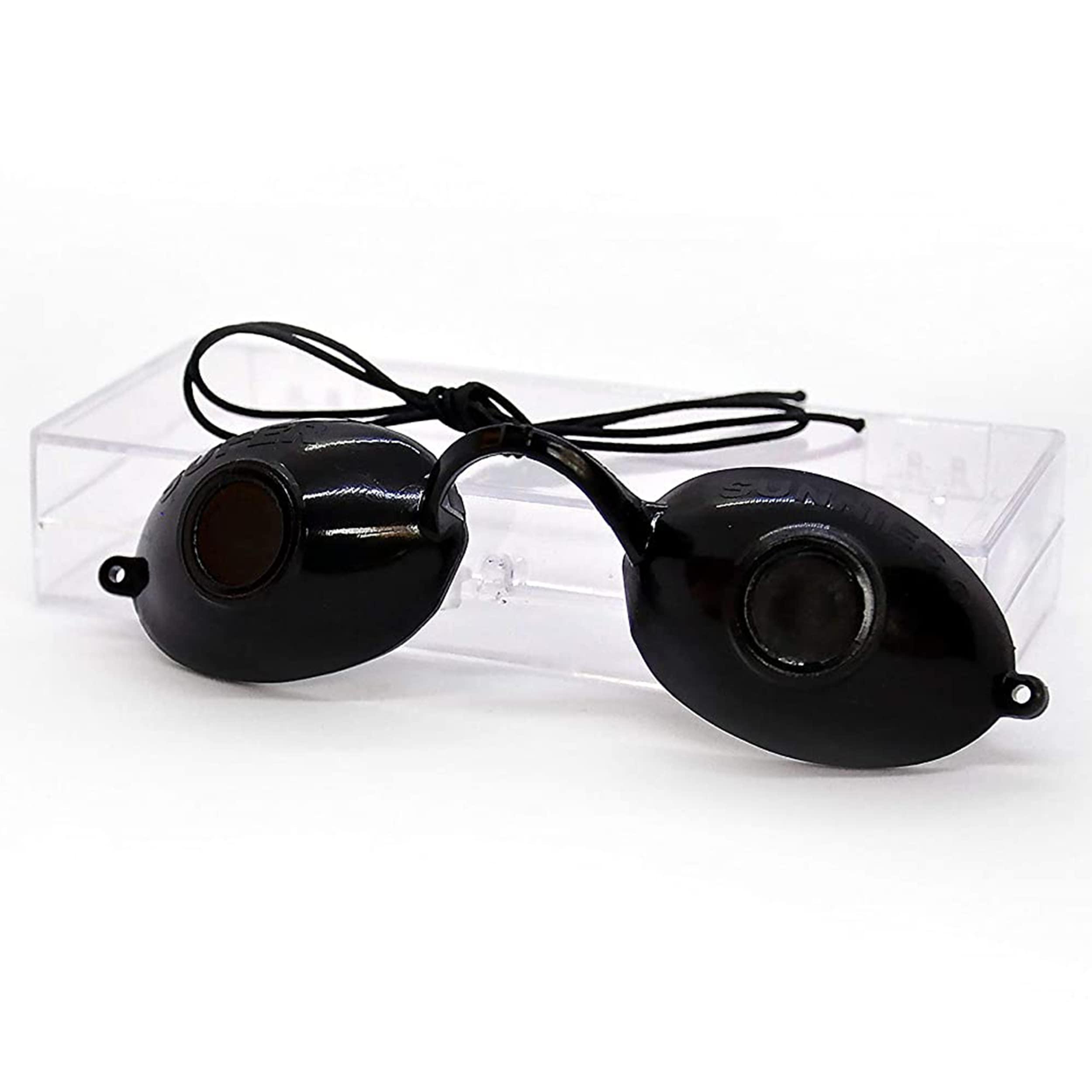Super Sunnies EVO Occhiali Protettivi UV: Protezione Occhi Originale FDA Per Abbronzatura E Luce Rossa