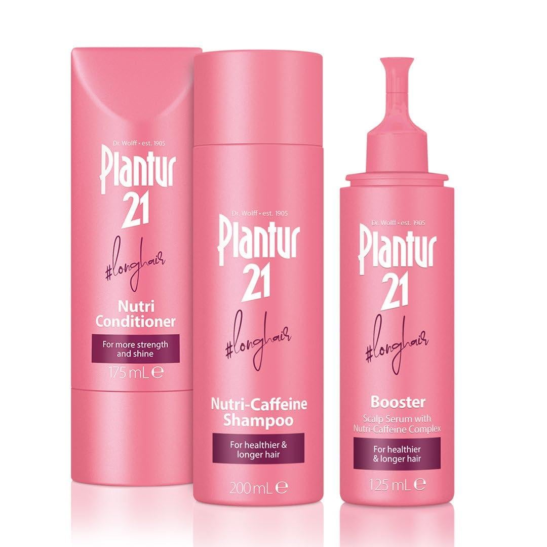 Plantur 21 Longhair Shampoo, Conditioner & Hair Serum Set for