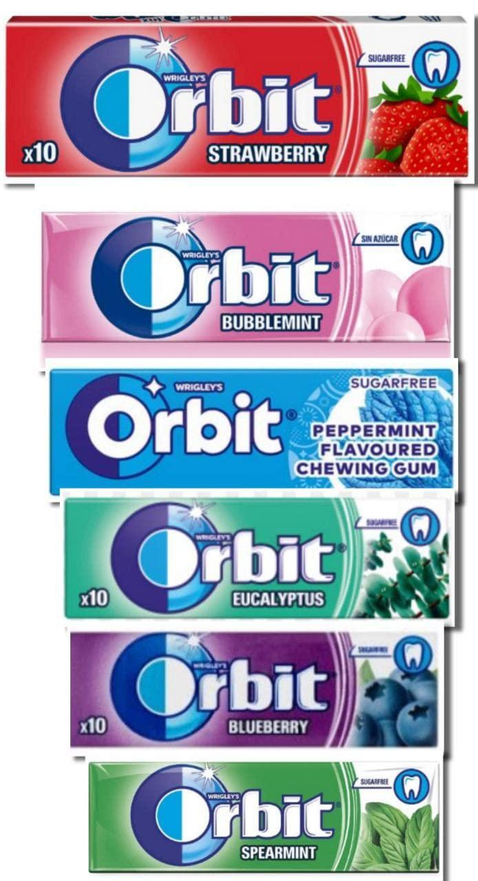 Orbit Peppermint Sugarfree Gum, 28-piece Pack (Pack Of 6 - View #8