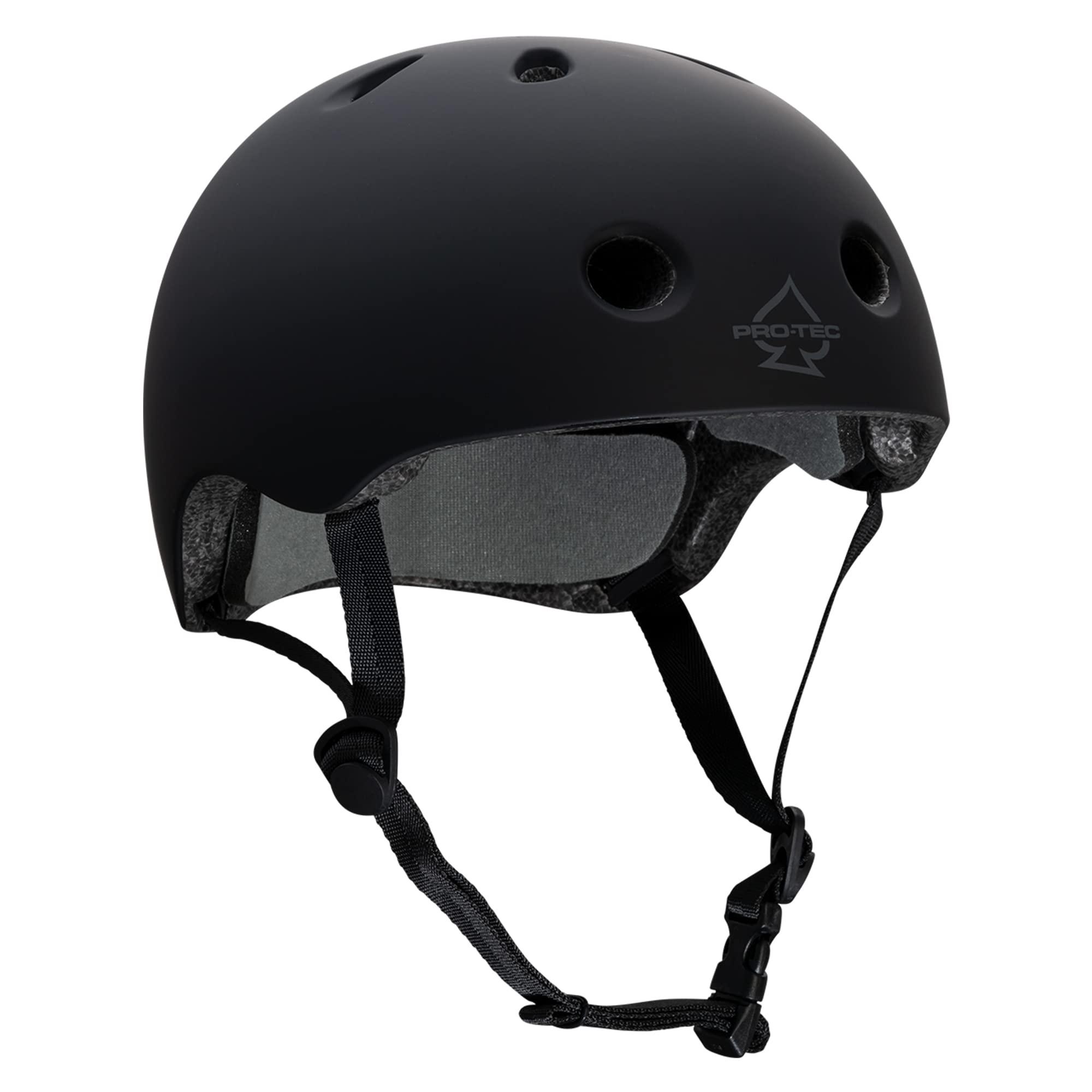 Pro-Tec Spade Series Helmet- Matte Black 8+ 2pk | High