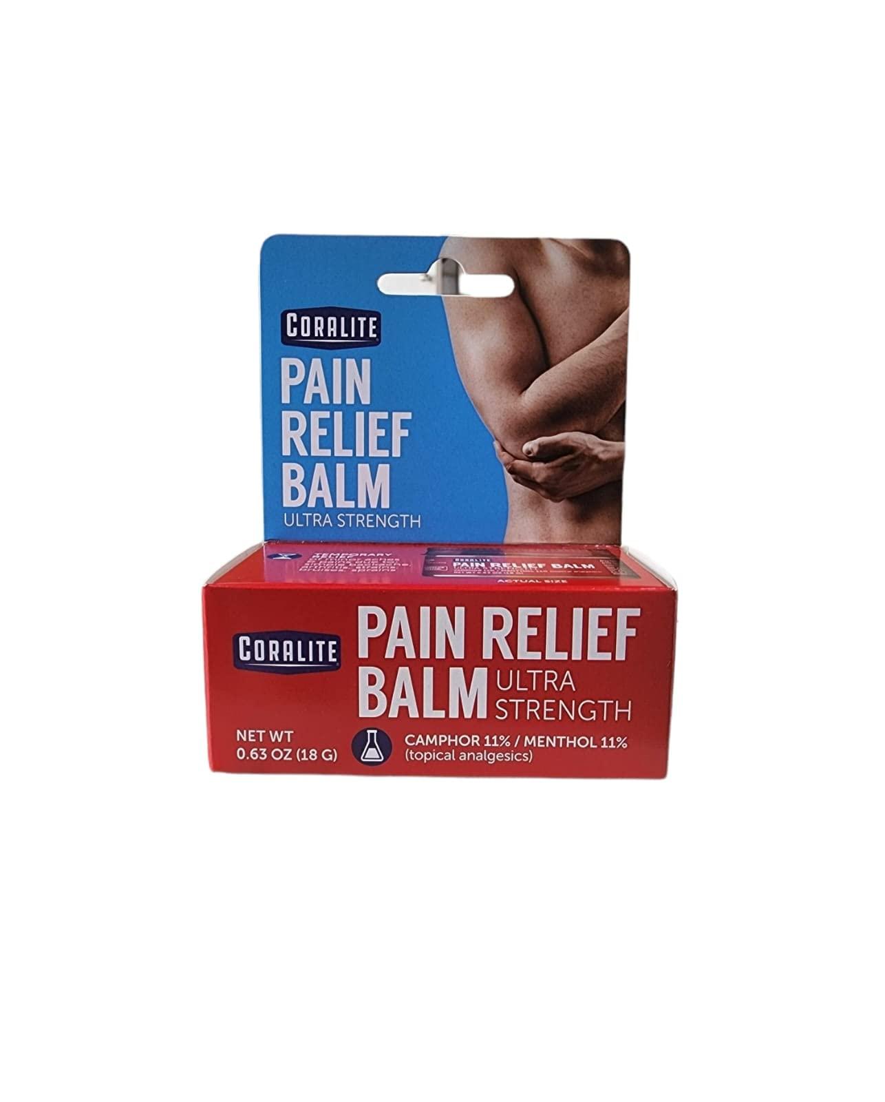 2 Pack Coralite Ultra Strength Pain Relief Balm - Non-Staining | Fast-Acting Relief | Buy Now with Express International Delivery | GoSupps.com 2 Pack Coralite Ultra Strength Pain Relief Balm - Non-Staining | Fast-Acting Relief | Buy Now with Express International Delivery | GoSupps.com
