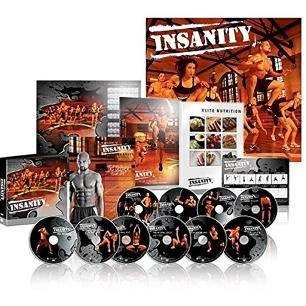 INSANITY DVD 10枚+3枚 Insanity 60 Day Total Body Home Workout Program 10 DVD Set Dig