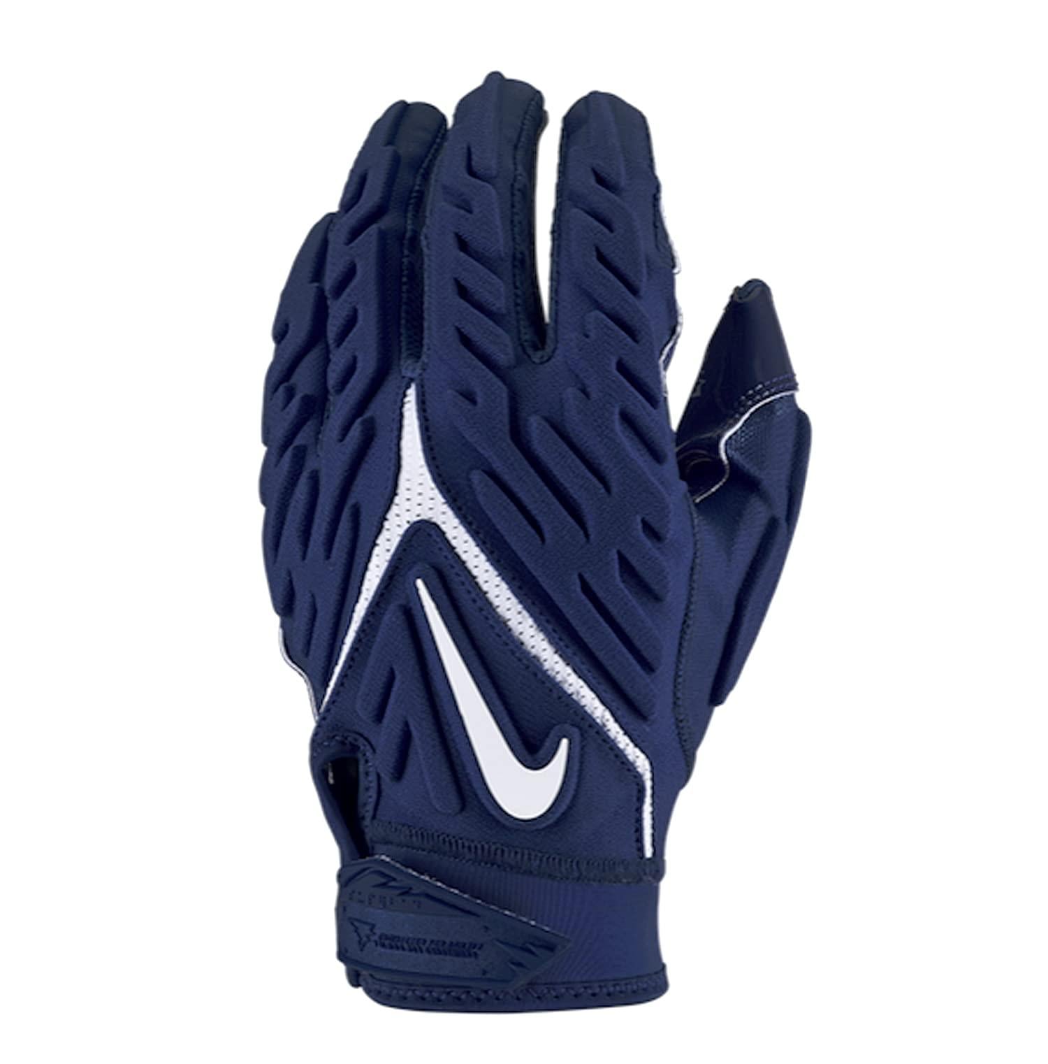 期間限定セール‼️NIKE SUPERBAD GLOVE NFL NAVY L Nike Superbad 6.0 Football Gloves - Navy & White XL