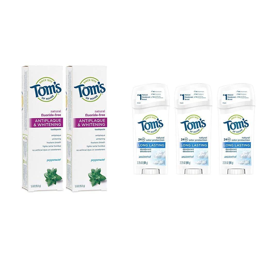 Tom's of Maine Fluoride-Free Antiplaque & Whitening Toothpaste
