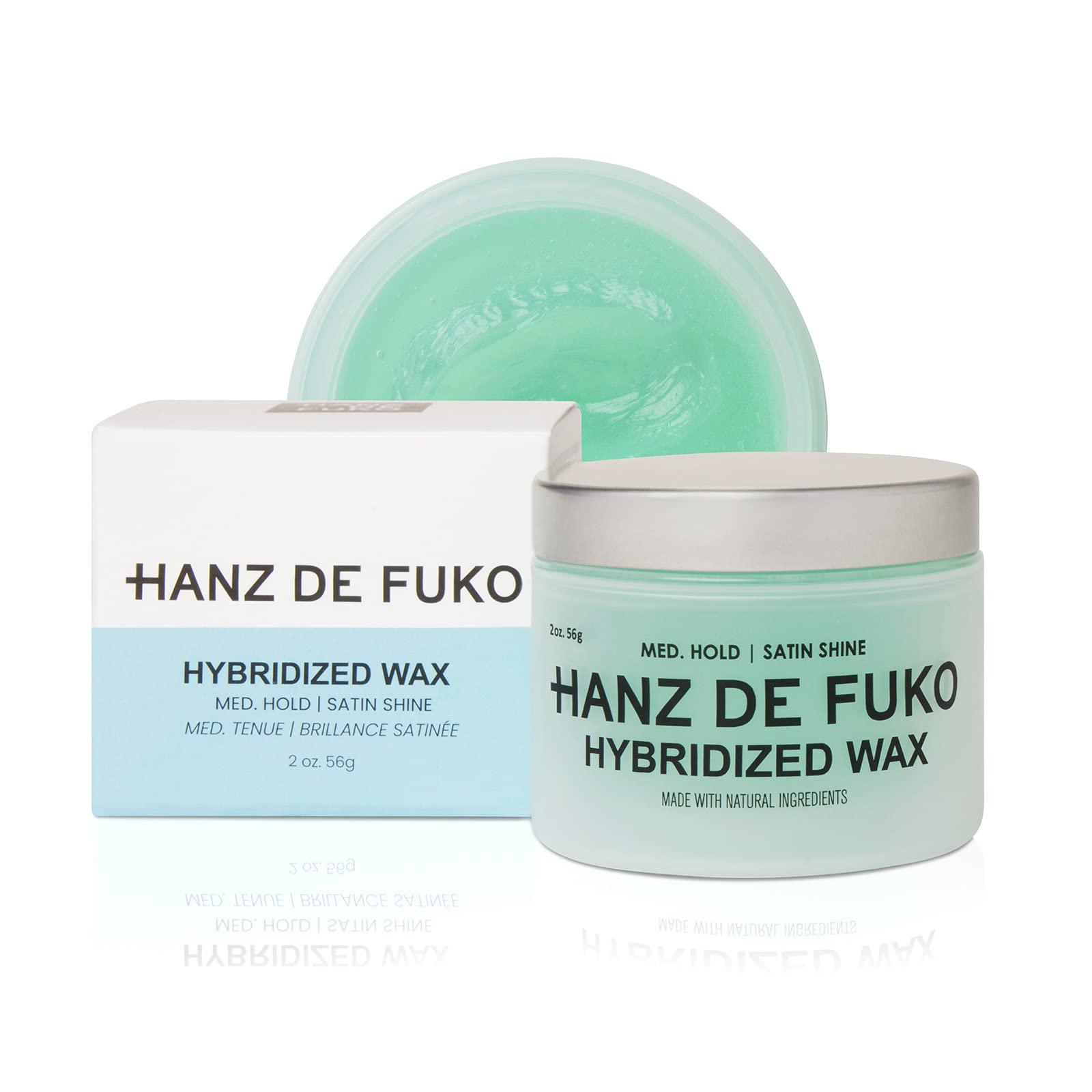Hanz de Fuko Hybridized Wax - 2 oz | Medium Hold, Satin