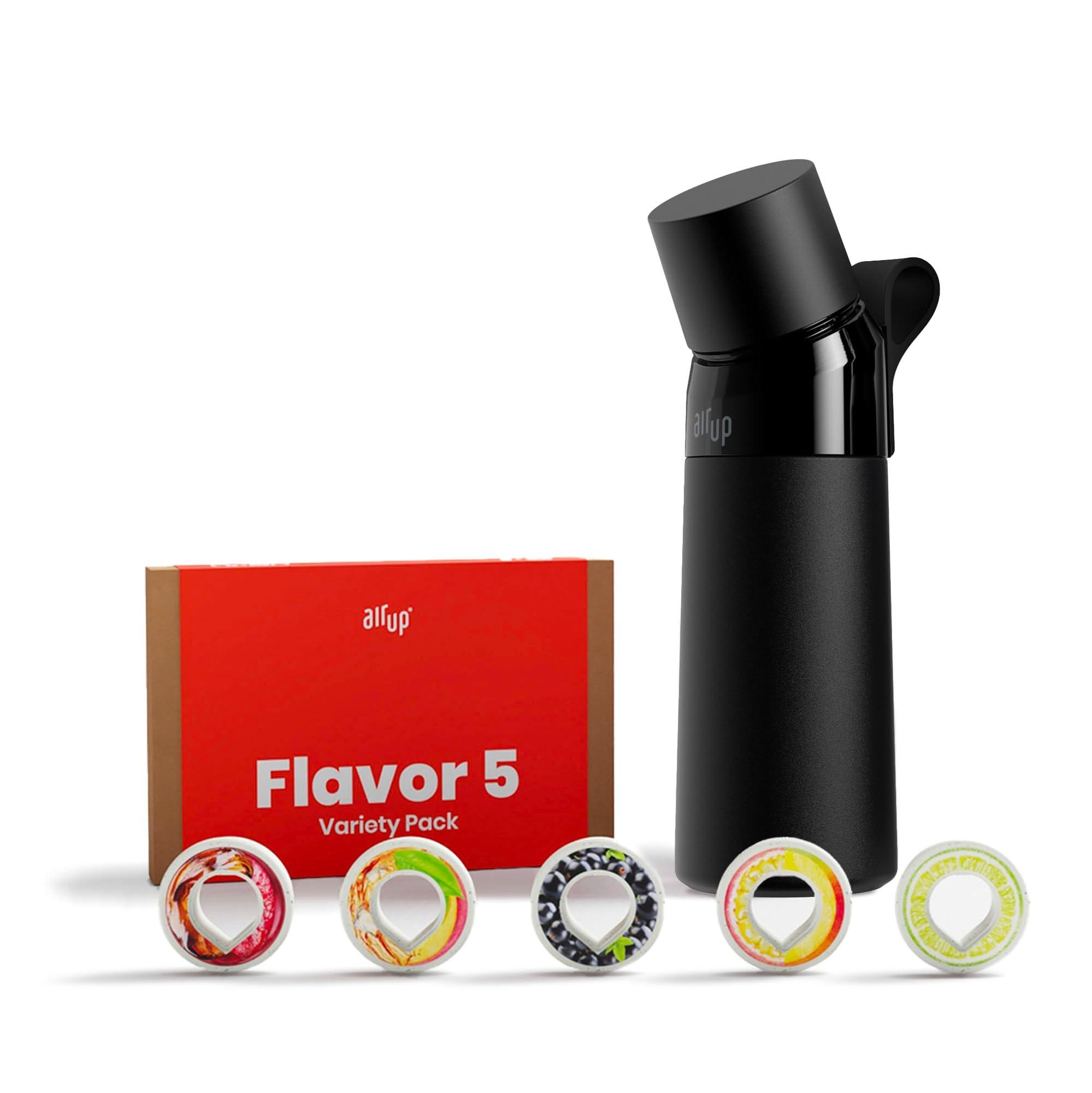 air up Steel Bottle Black 480ml 5 Pods