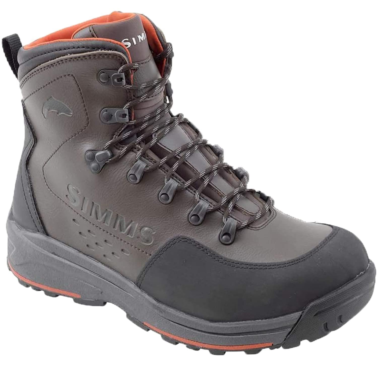 Simms Gray and Black Green Men’s Freestone Wading Outdoor Fishing Boots Size 7 SIMMS Men main image 4