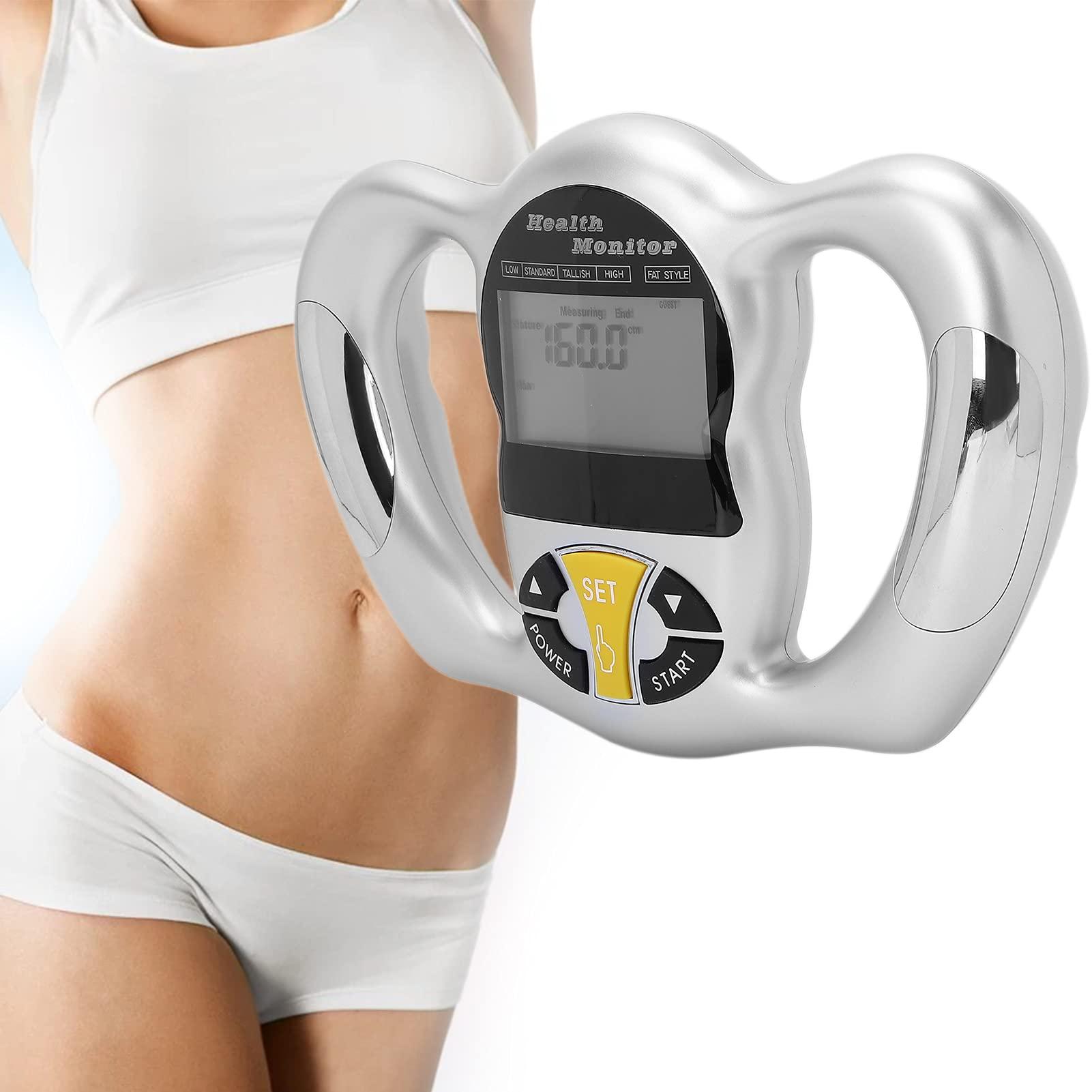 Handheld Body Fat Tester and Composition Analyzer - BMI Meter and Fat ...
