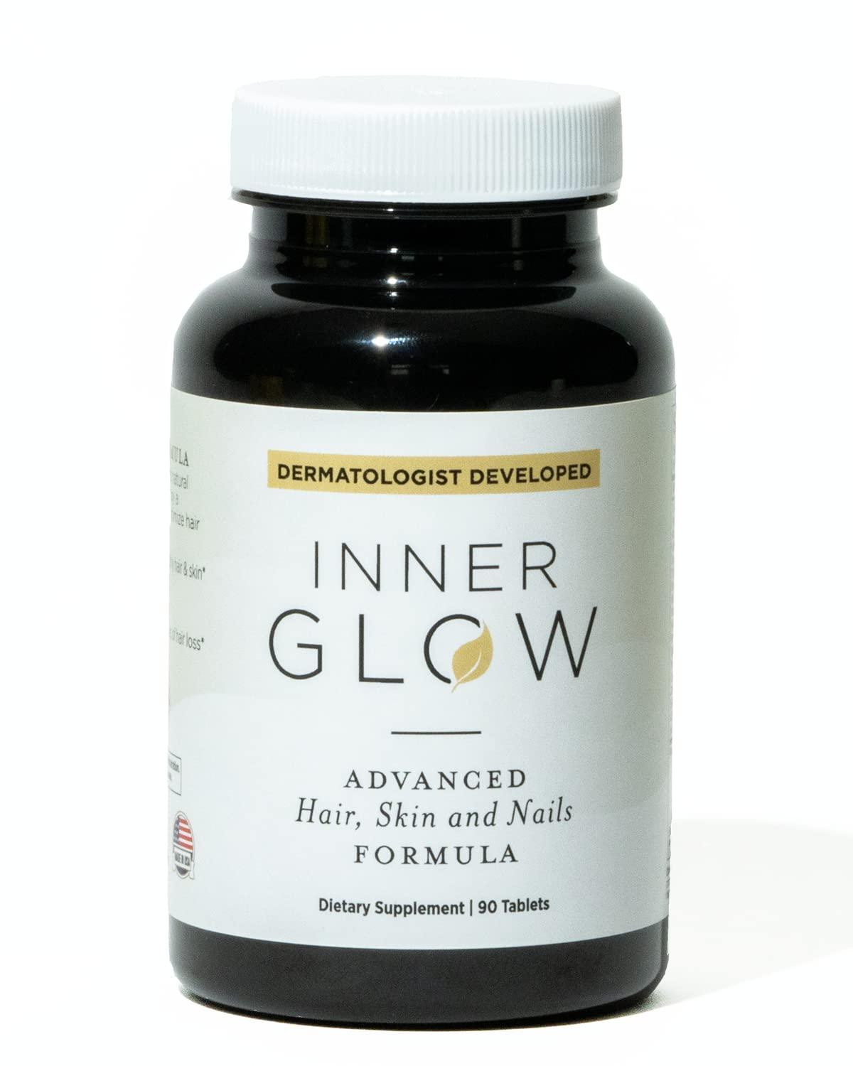 Inner Glow Advanced Hair, Skin & Nails Formula - Enhance Your Natural ...