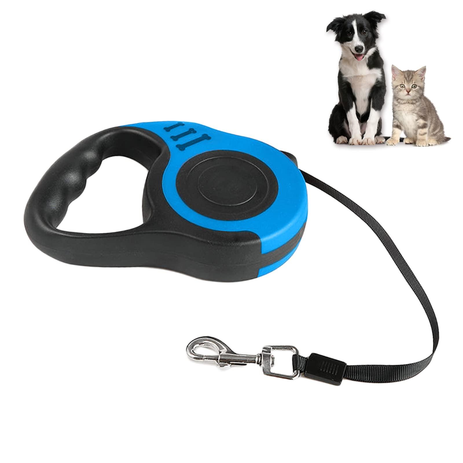 Retractable Dog Lead 5 m Retractable Dog Leash with Non-Slip Handle for  Small Medium and Large Dogs Blue Blue 5M | Buy Now with Express  International Delivery | GoSupps.com