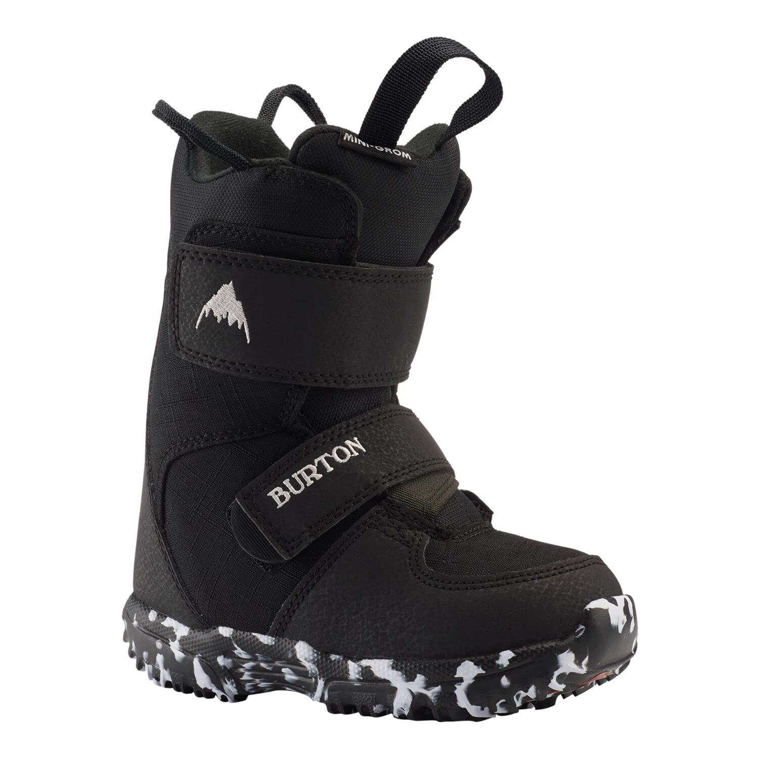 Shop Burton Kids Mini Grom Snowboard Boot Black 13C