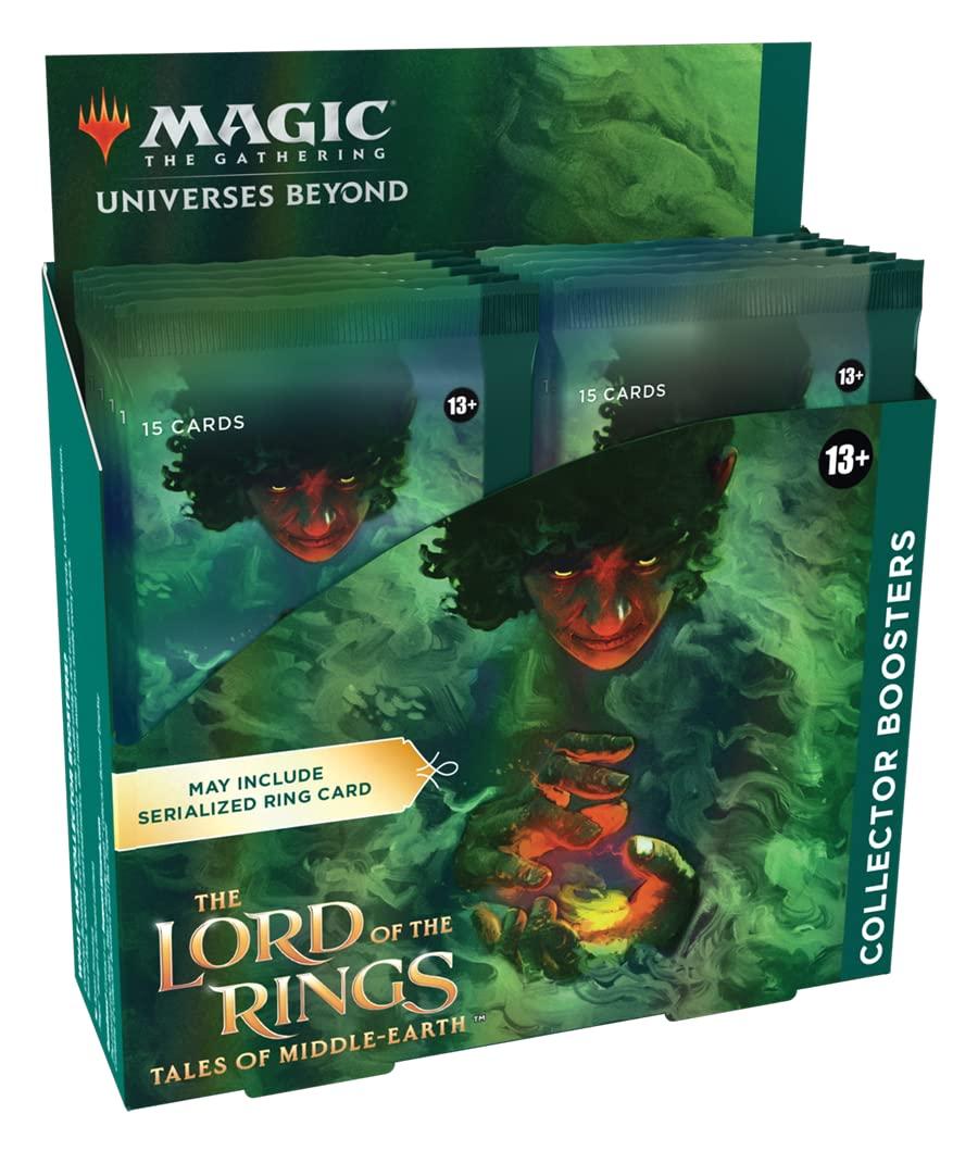 Magic The Gathering LOTR Tales of Middle-Earth Collector Booster Box - 12  Packs + 1 Box Topper Card | Buy Now with Express International Delivery |  GoSupps.com
