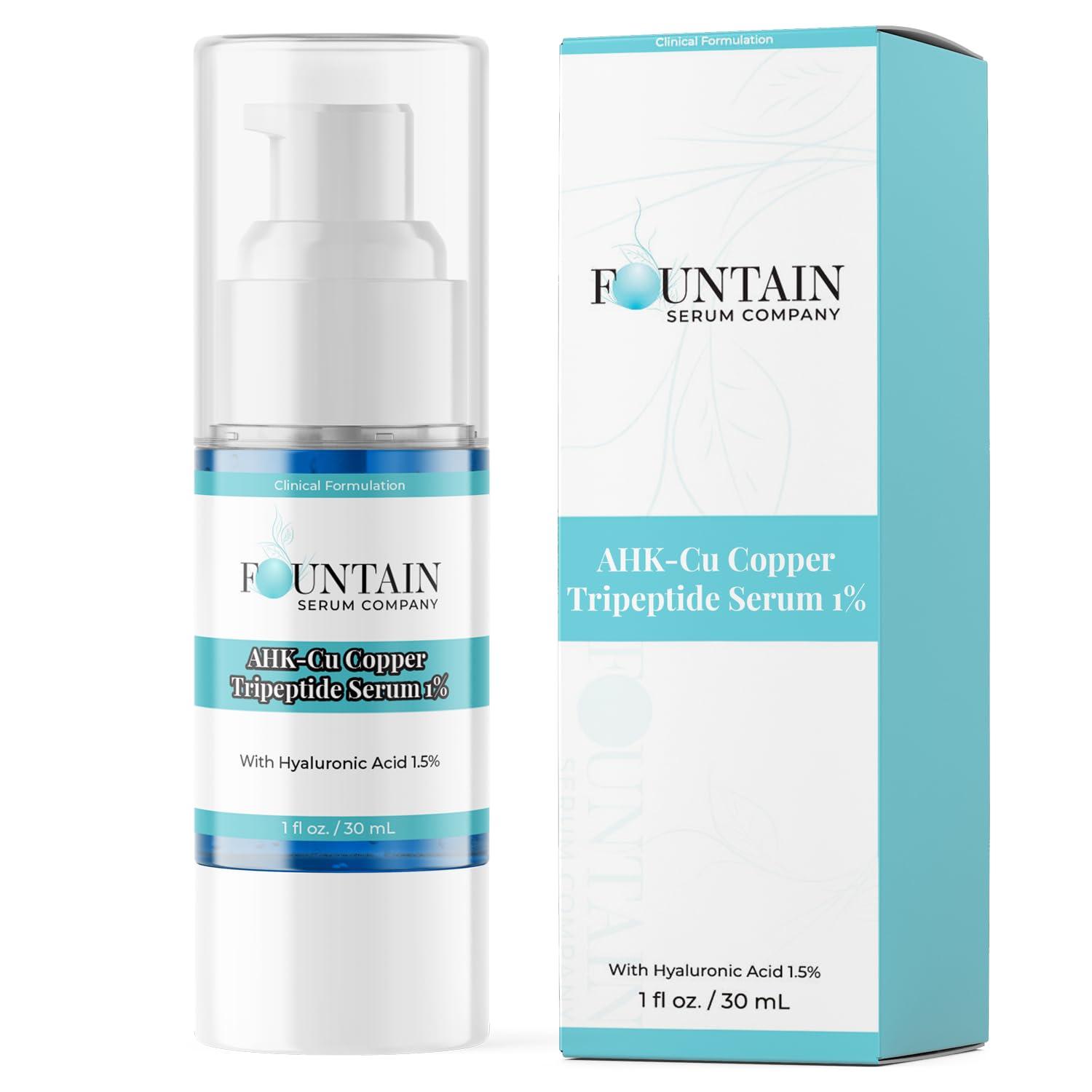 ahk-cu serum Buy Copper Peptide (1%) with Hyaluronic Acid (1.5%) - Best Anti-Aging Skincare for Youthful Skin - International Shipping Available builder-series