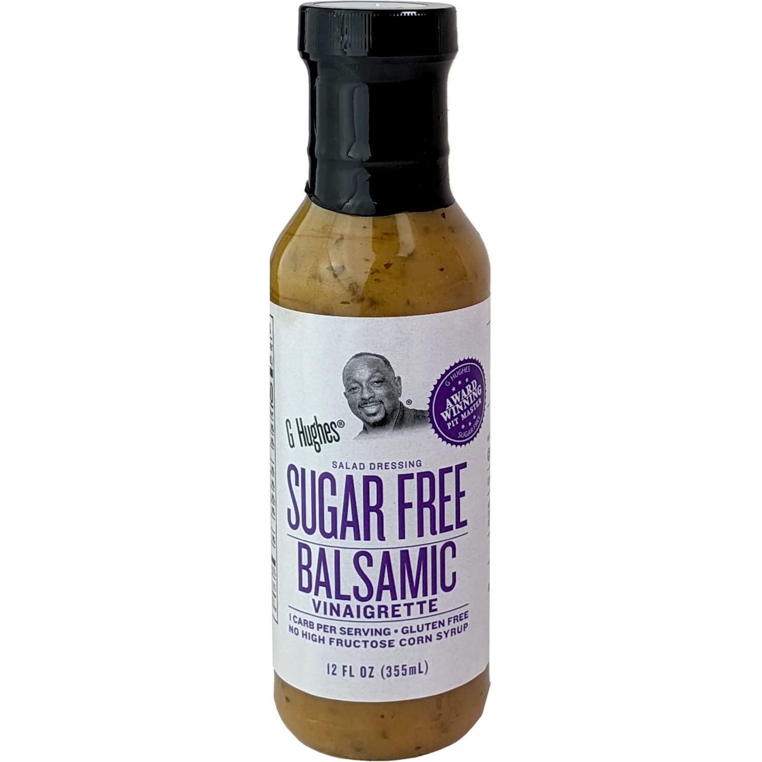 G. Hughes Sugar Free Salad Dressing Bundle - Balsamic Vinaigrette, 12 Fl Oz (Pack of 1) | Buy Now with Express International Delivery | GoSupps.com G. Hughes Sugar Free Salad Dressing Bundle - Balsamic Vinaigrette, 12 Fl Oz (Pack of 1) | Buy Now with Express International Delivery | GoSupps.com