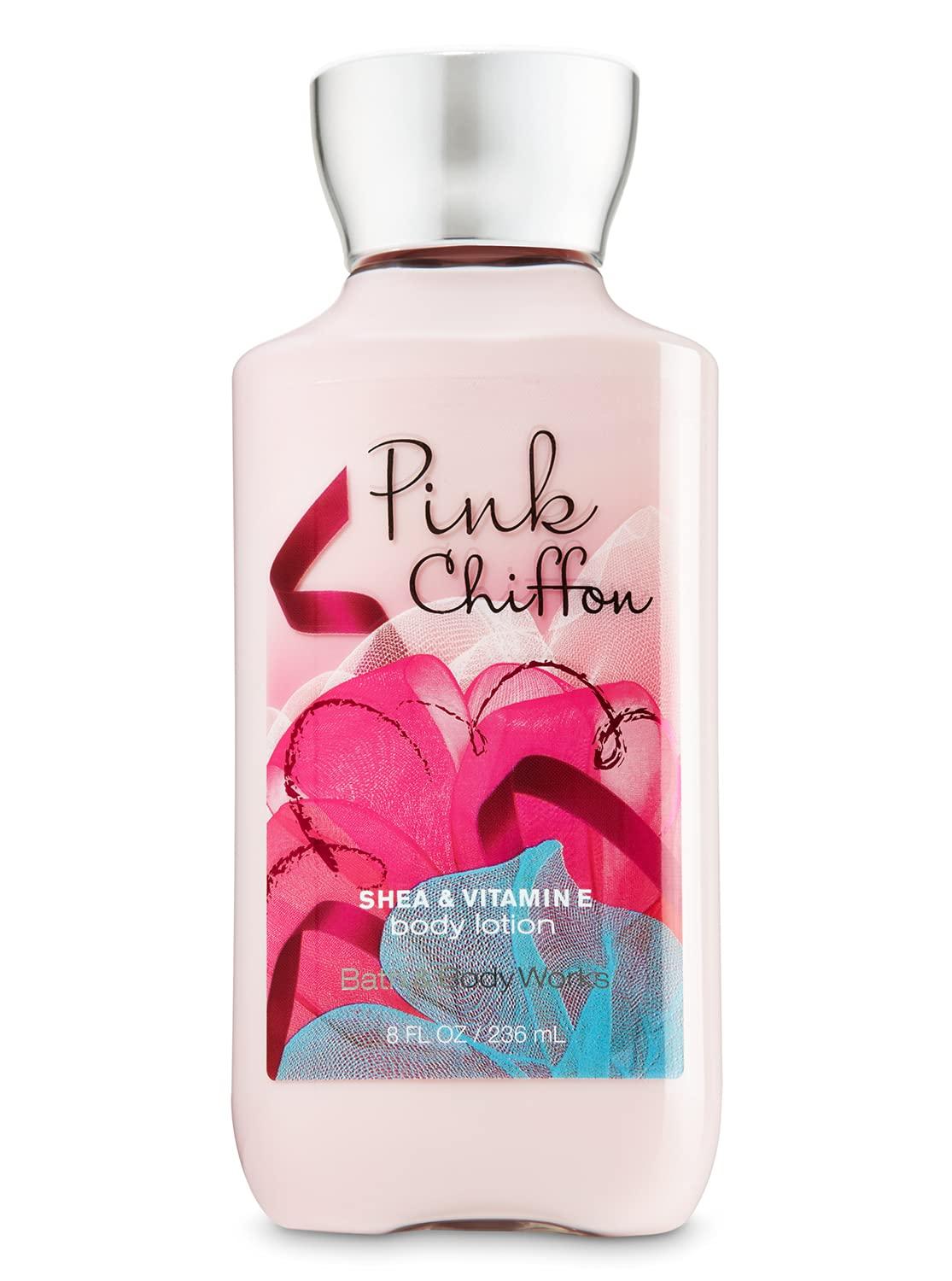 Bath & Body Works Pink Chiffon Body Lotion 8oz - Hydrating