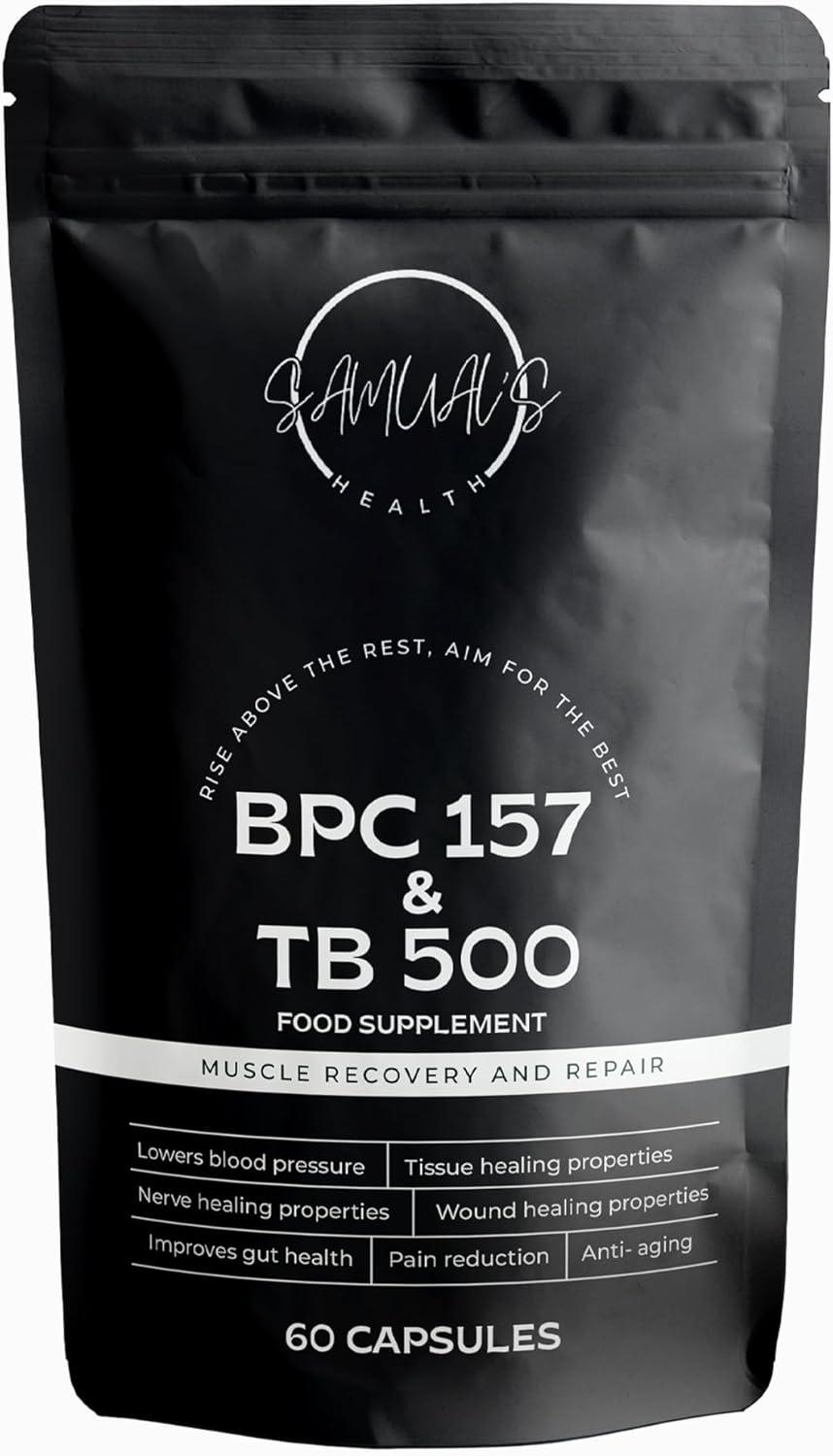 samuels bpc 157 Samual's BPC 157 and TB 500 Capsules 1000mcg of peptides 60 Capsule | Buy  Now with Express International Delivery