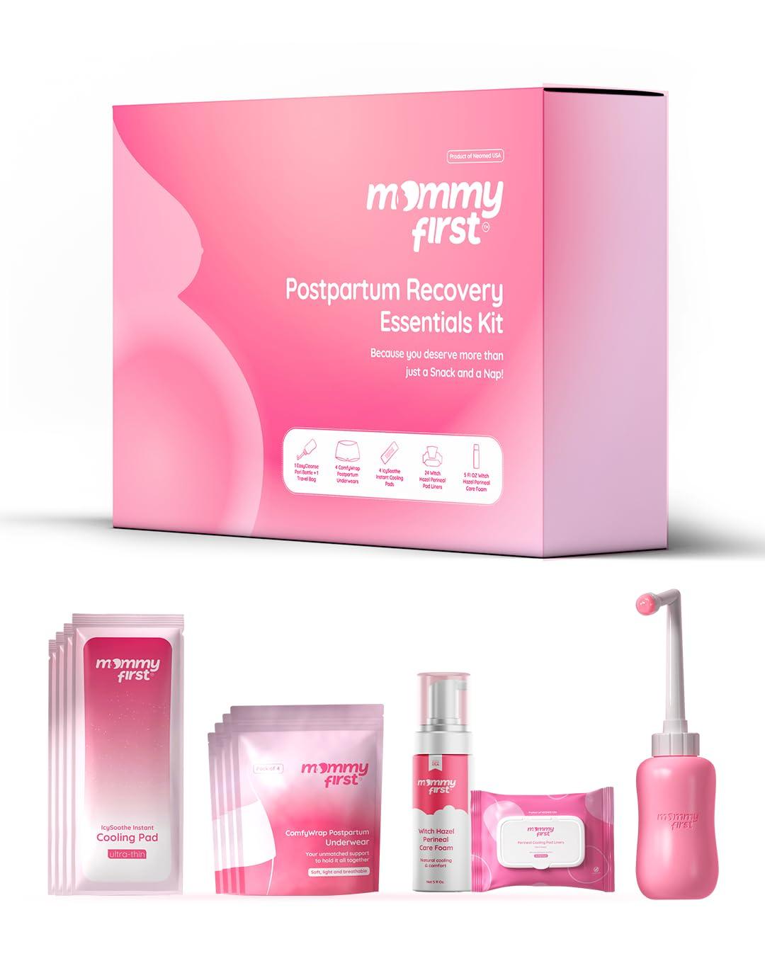 Mommy First Postpartum Recovery Essentials Kit - Instant Cooling