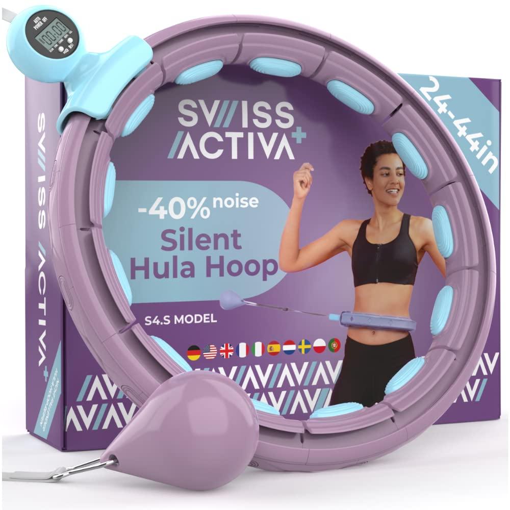 Swiss Activa Smart Hula Hoop – 4 Maillons Supplémentaires S2 XXL – Jamais Servis