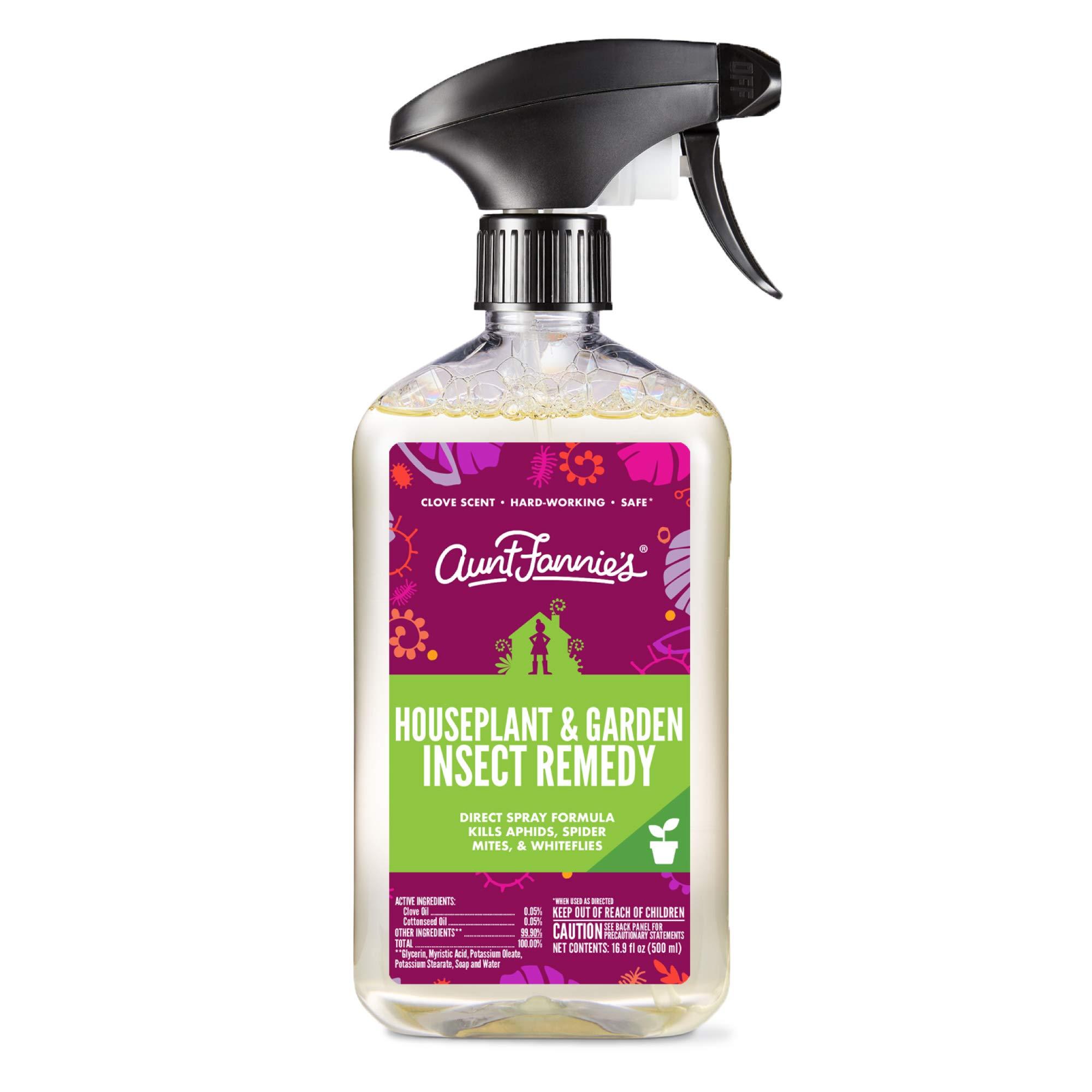 Aunt Fannies Houseplant & Garden Insect Spray 16.9 Fl Oz - Indoor/Outdoor  Plants - Pack of 1 | Buy Now with Express International Delivery |  GoSupps.com