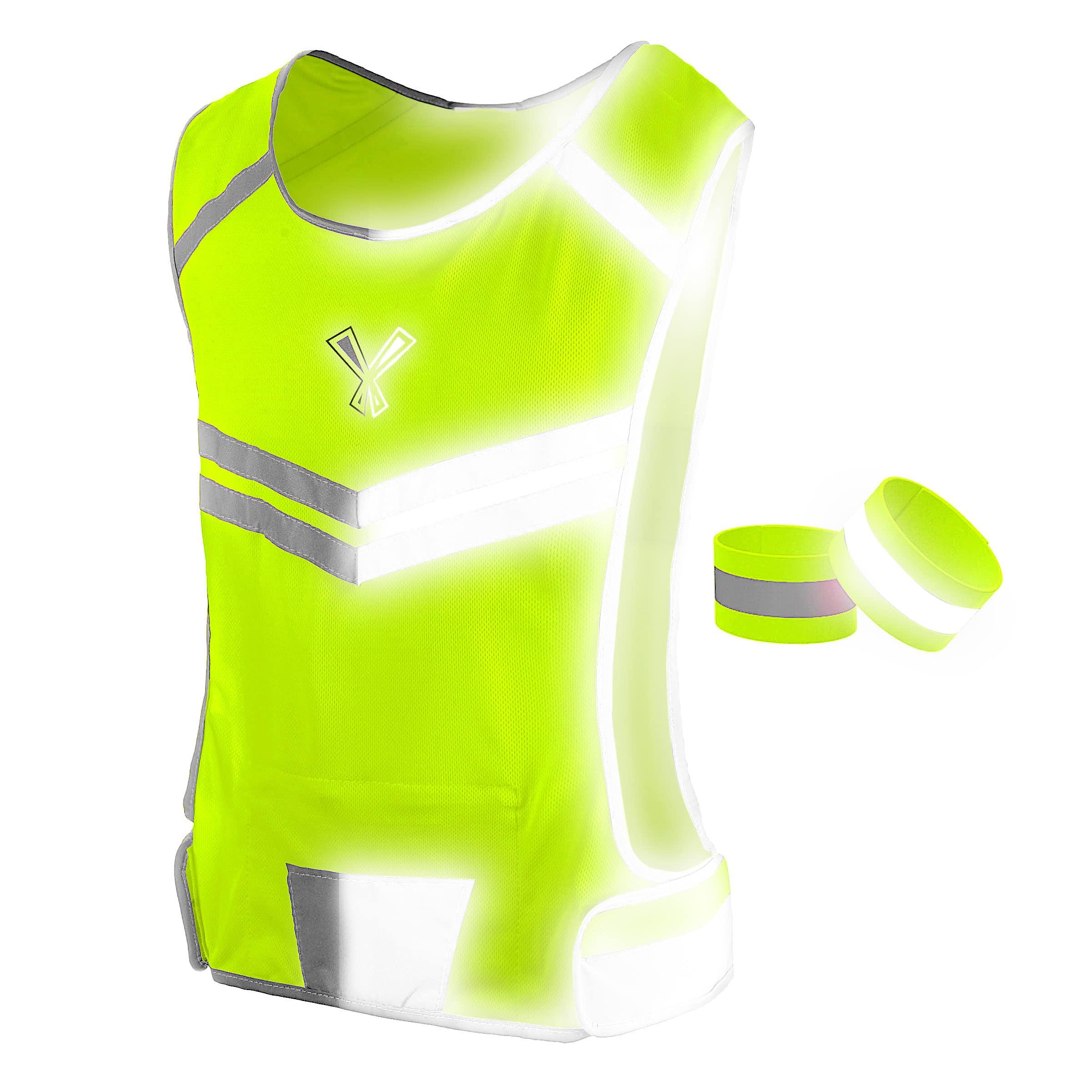 Safety Vest Hi Vis Running Tops Ladies Reflective Vest Hi Viz Vis