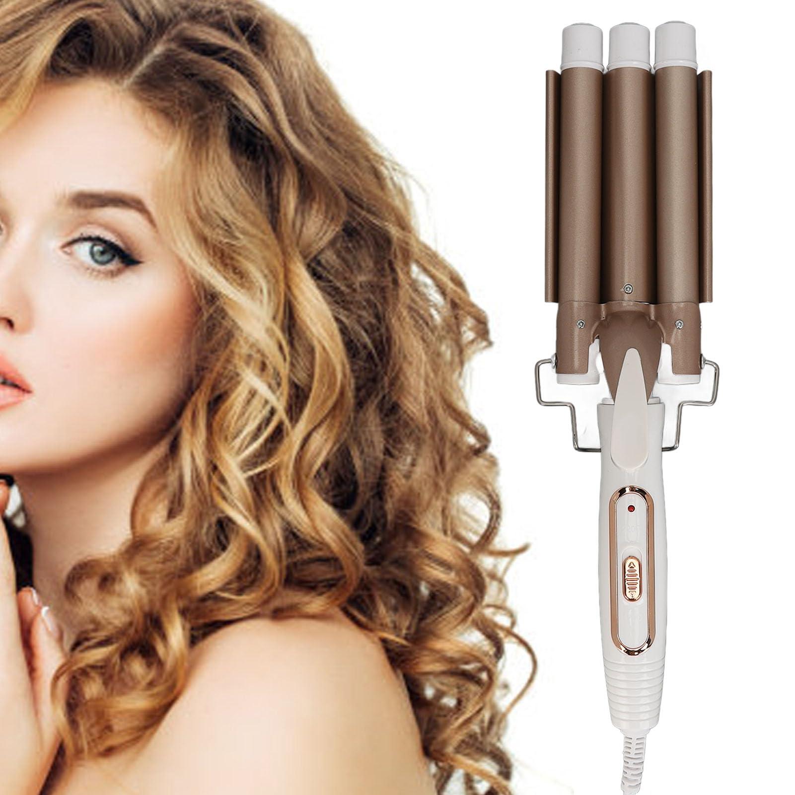 Three Barrel Curling Iron Wand Hair Waver Hair Curling Iron  display picture 2