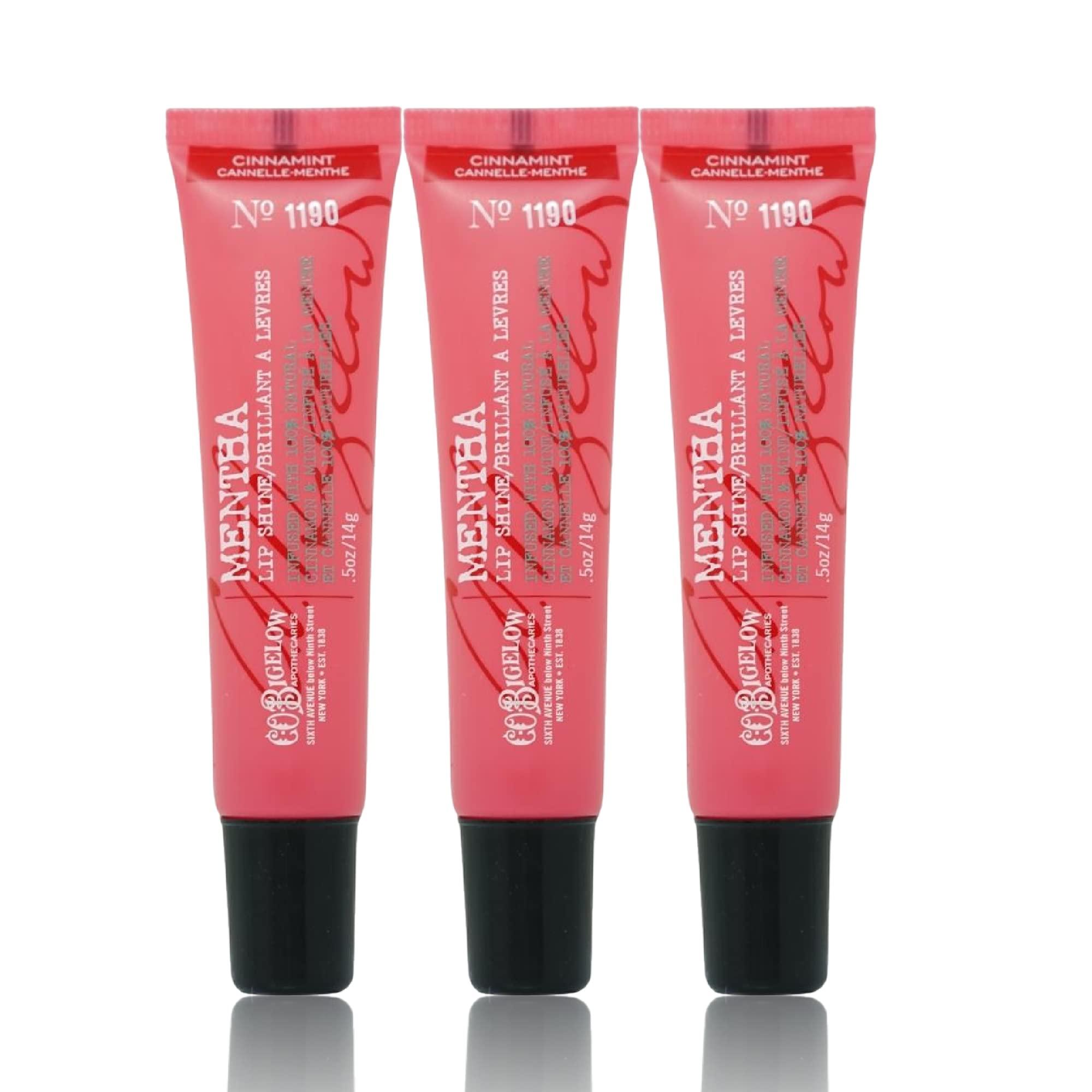 C.O. Bigelow Cinnamint Mentha Lip Shine Trio - 3 Pack 0.5 oz Tubes | Buy  Now with Express International Delivery