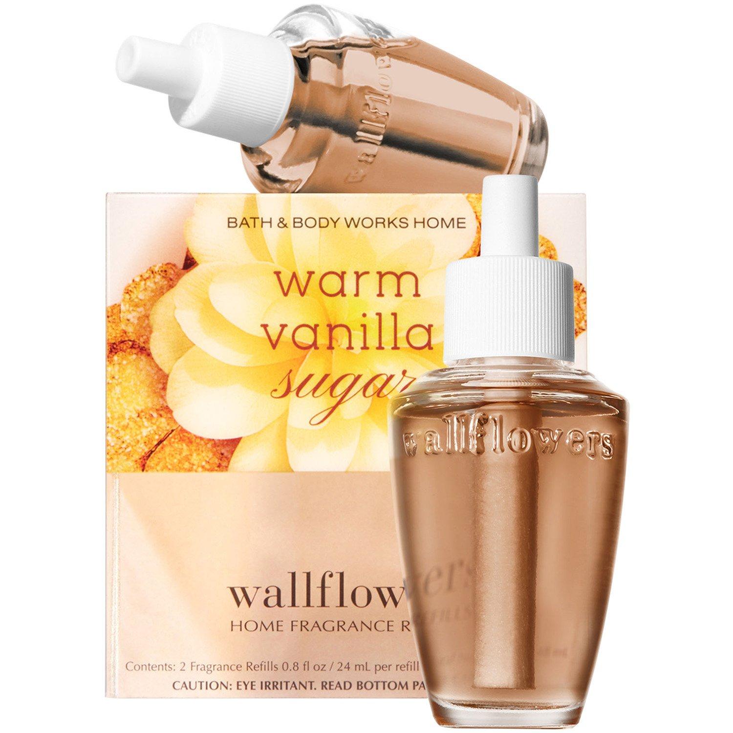 Bath and Body Works Warm Vanilla Sugar Wallflowers 2-Pack Refills