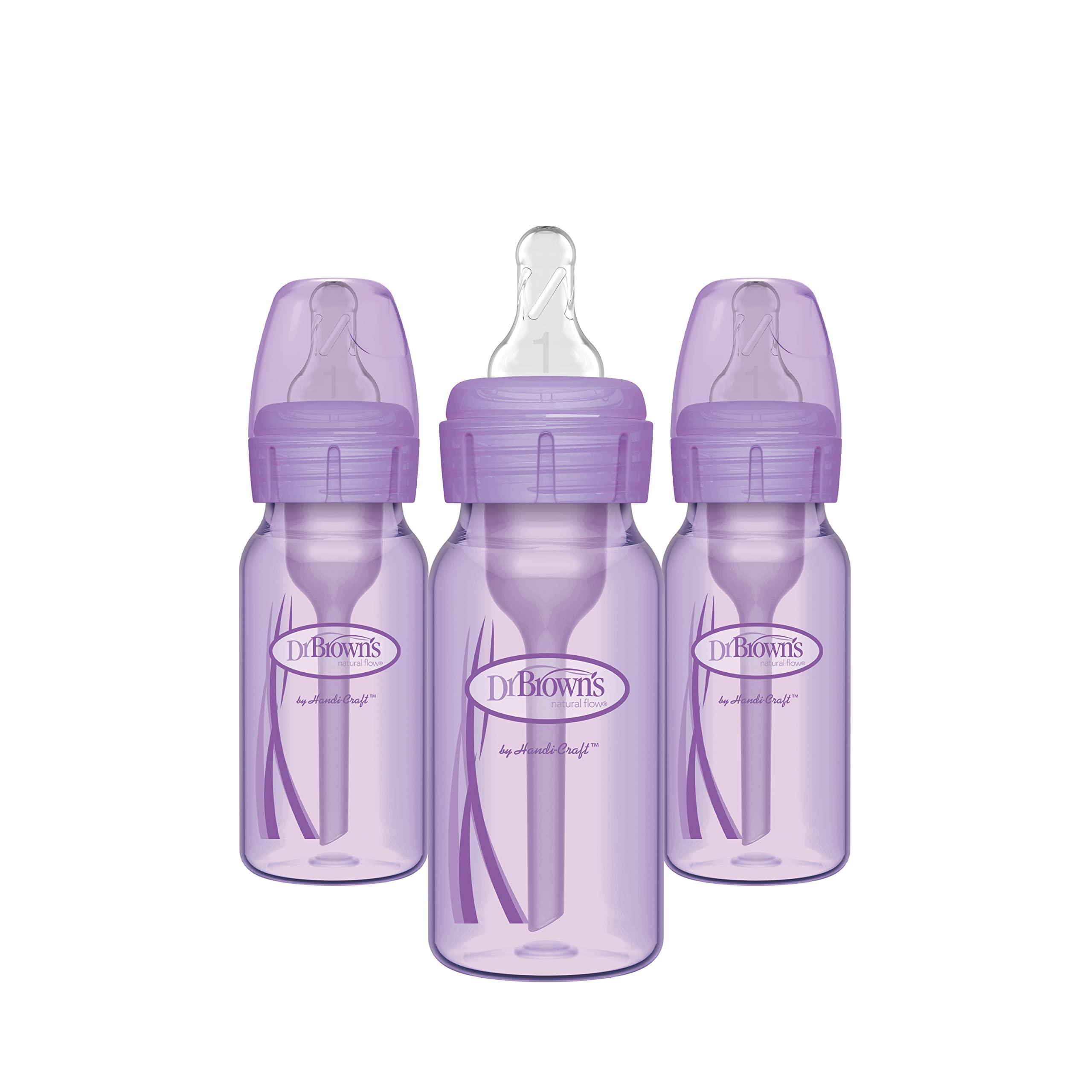 Brown's Natural Flow Anti-Colic Options+ Narrow Baby Bottles