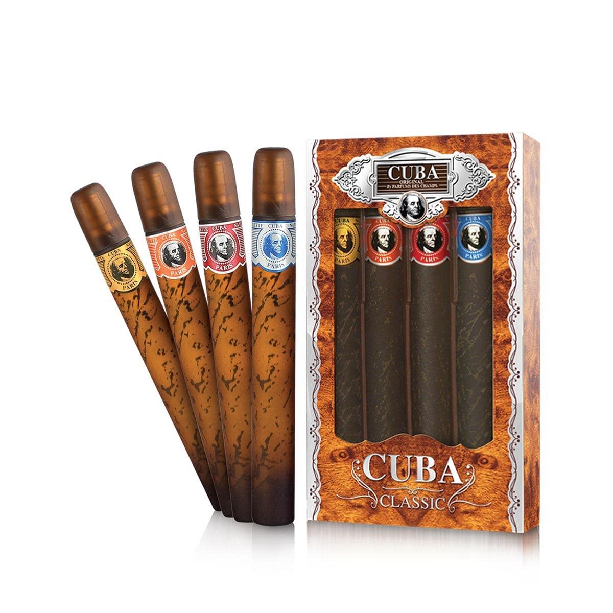 Cuba Red By Fragluxe Gift Set -- Cuba Variety Set Includes All 