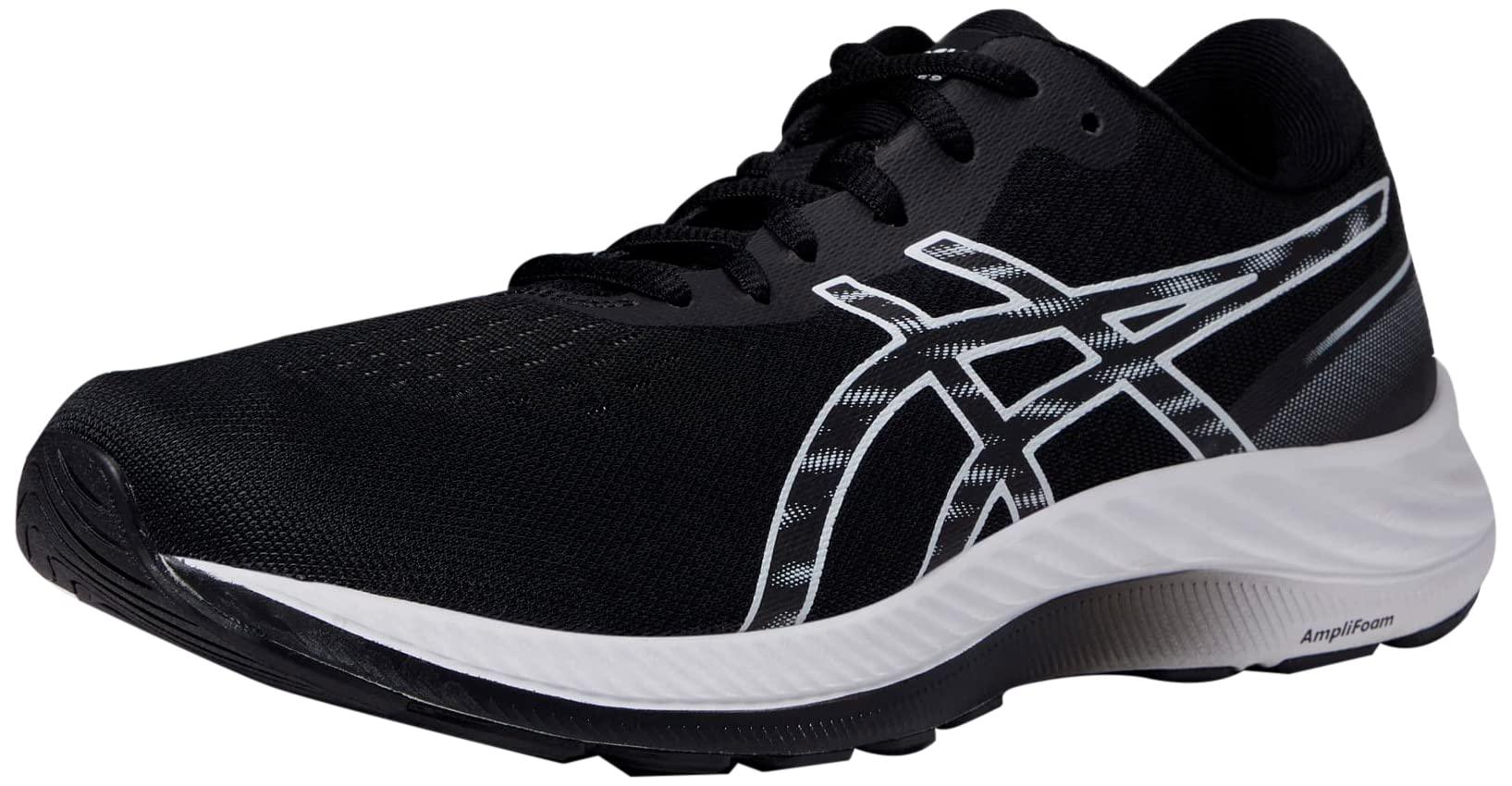 Asics Gel Excite 8 Sneakers Mens Size 9 Black White Athletic Running Asics Gel Excite 8 Black White for sale | eBay main image 2