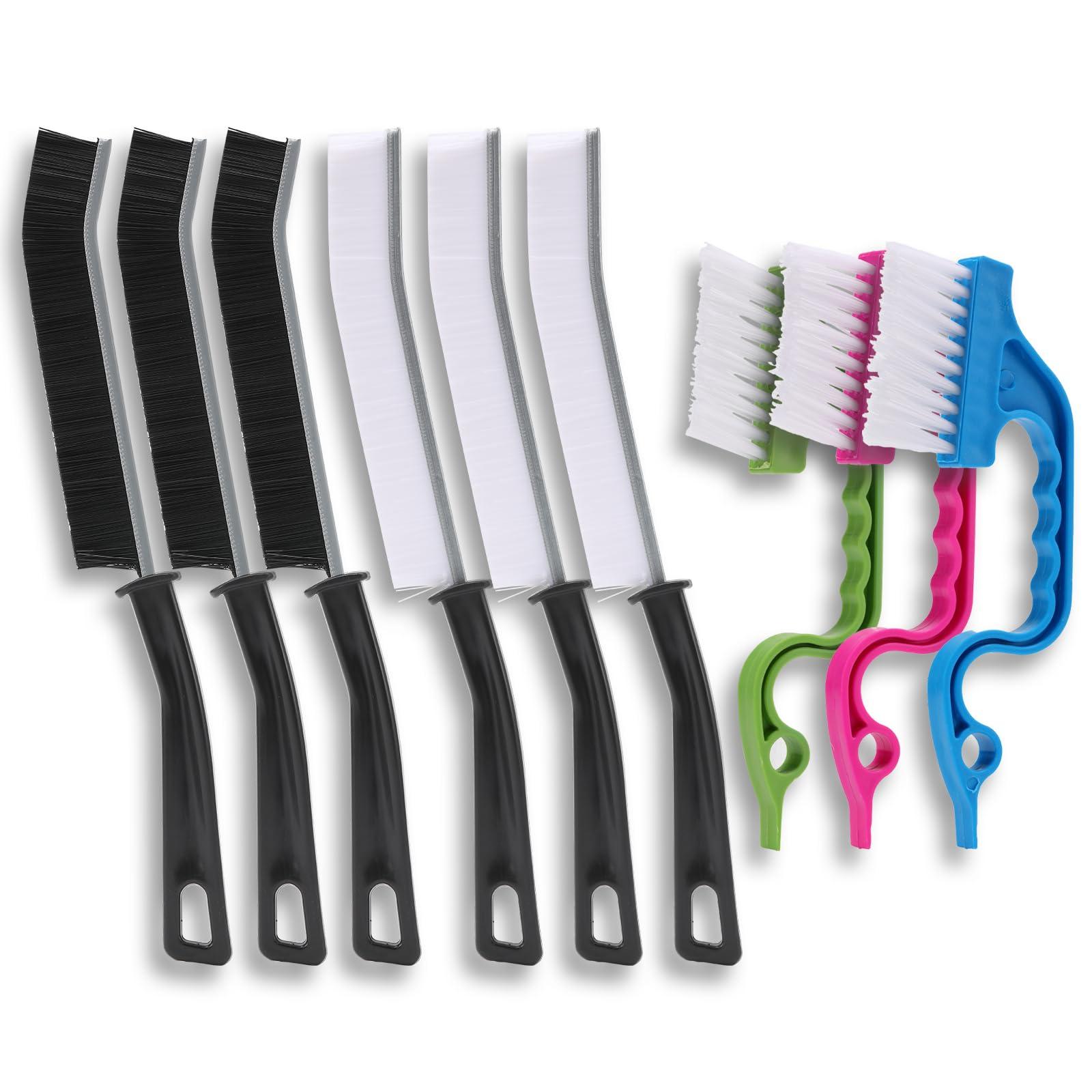 6PCS Window Groove Cleaning Brush, Magic Window Track Cleaning Tools