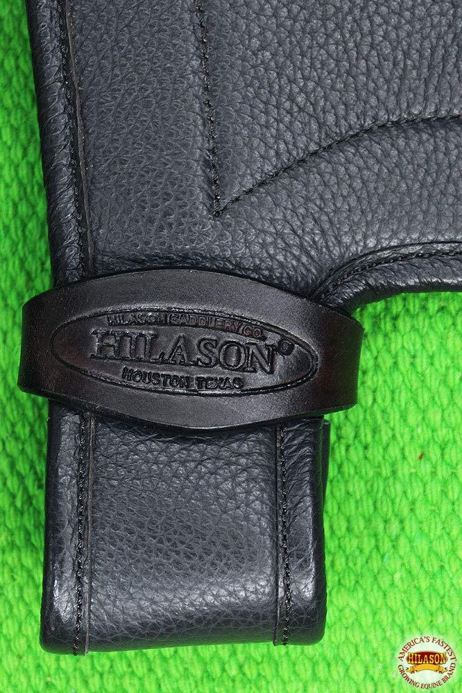 Hilason Replacement Leather Fenders Pair Horse Endurance Saddle Black &ndash; Punchy Red Mare
