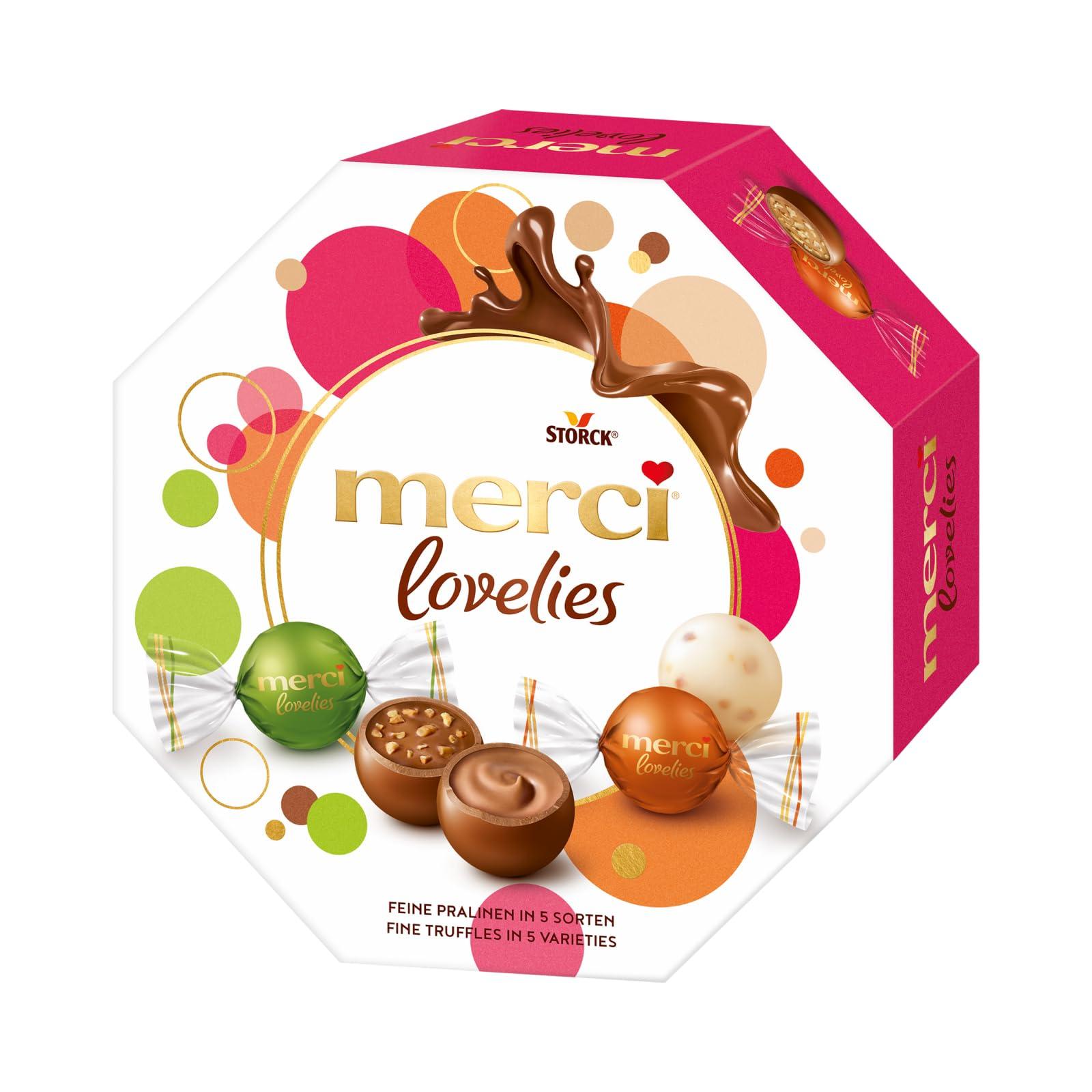 Merci Lovelies Classic Praline Mix 185g Filled Chocolate