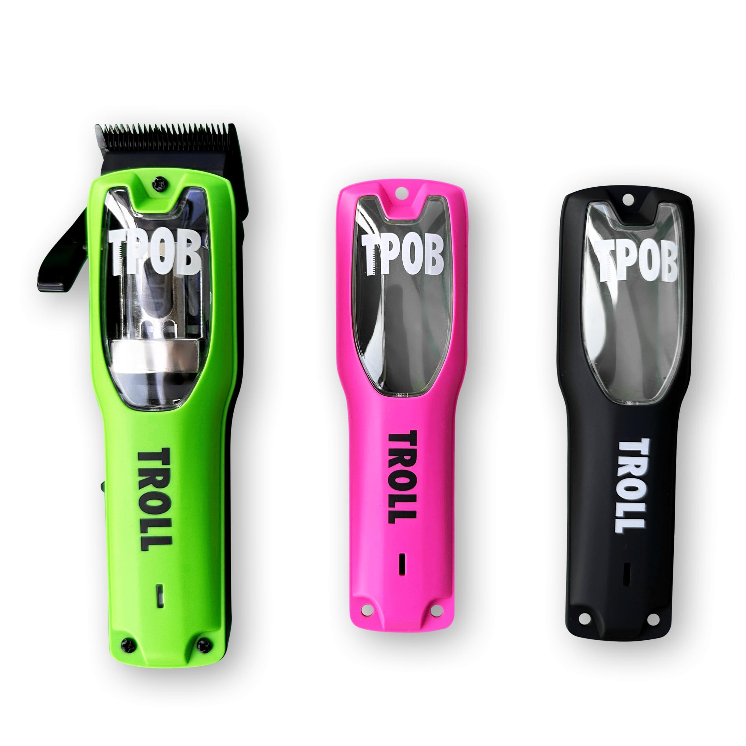 TPOB Troll Professional Barber Clipper - 6800 RPM Torque Motor DLC