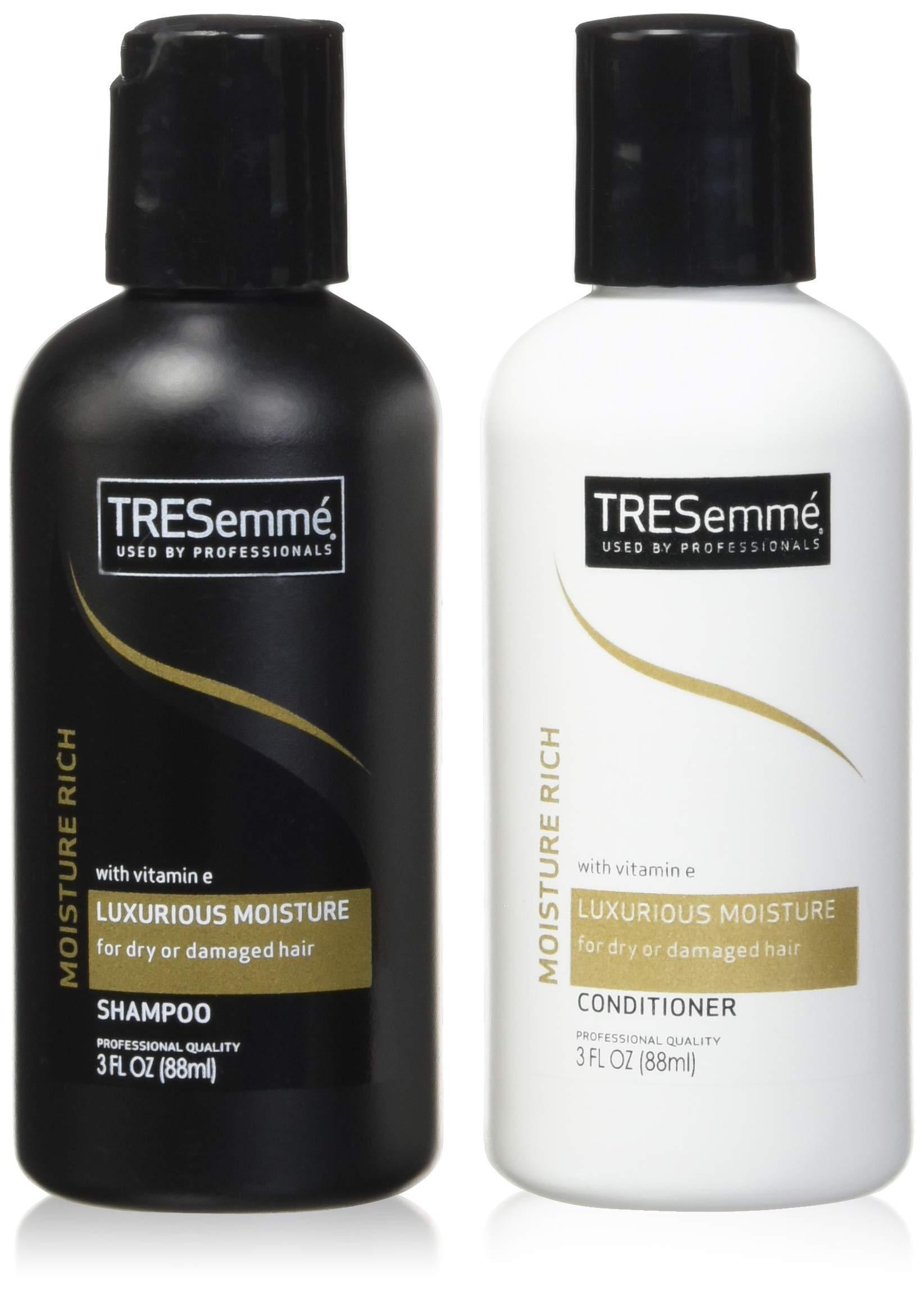 TRESemme Moisture Rich Shampoo & Conditioner 3 Fl. Oz. Travel Size