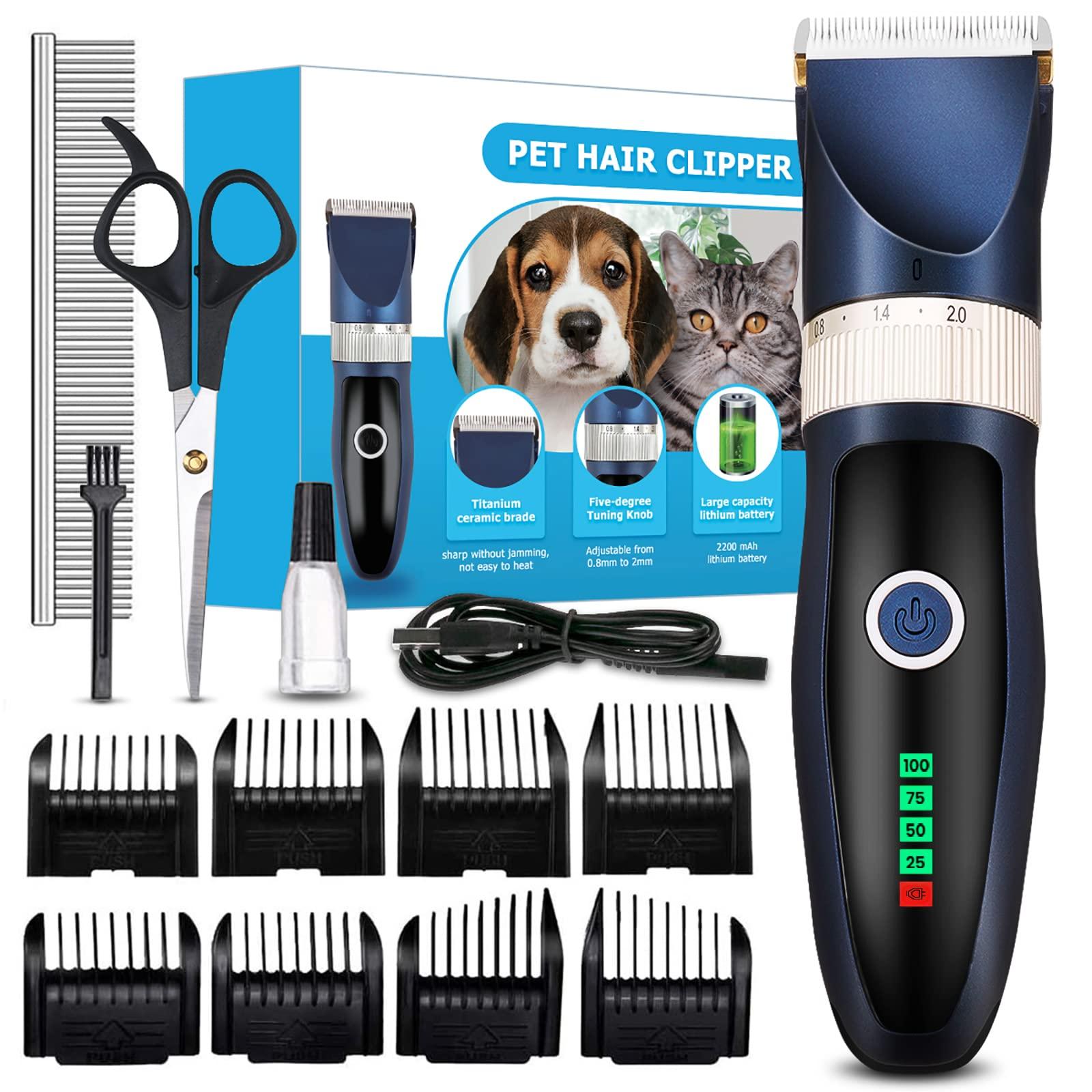 Cat Brush Oneisall Dog Grooming Kit For Heavy Thick Hair&Coats/Low