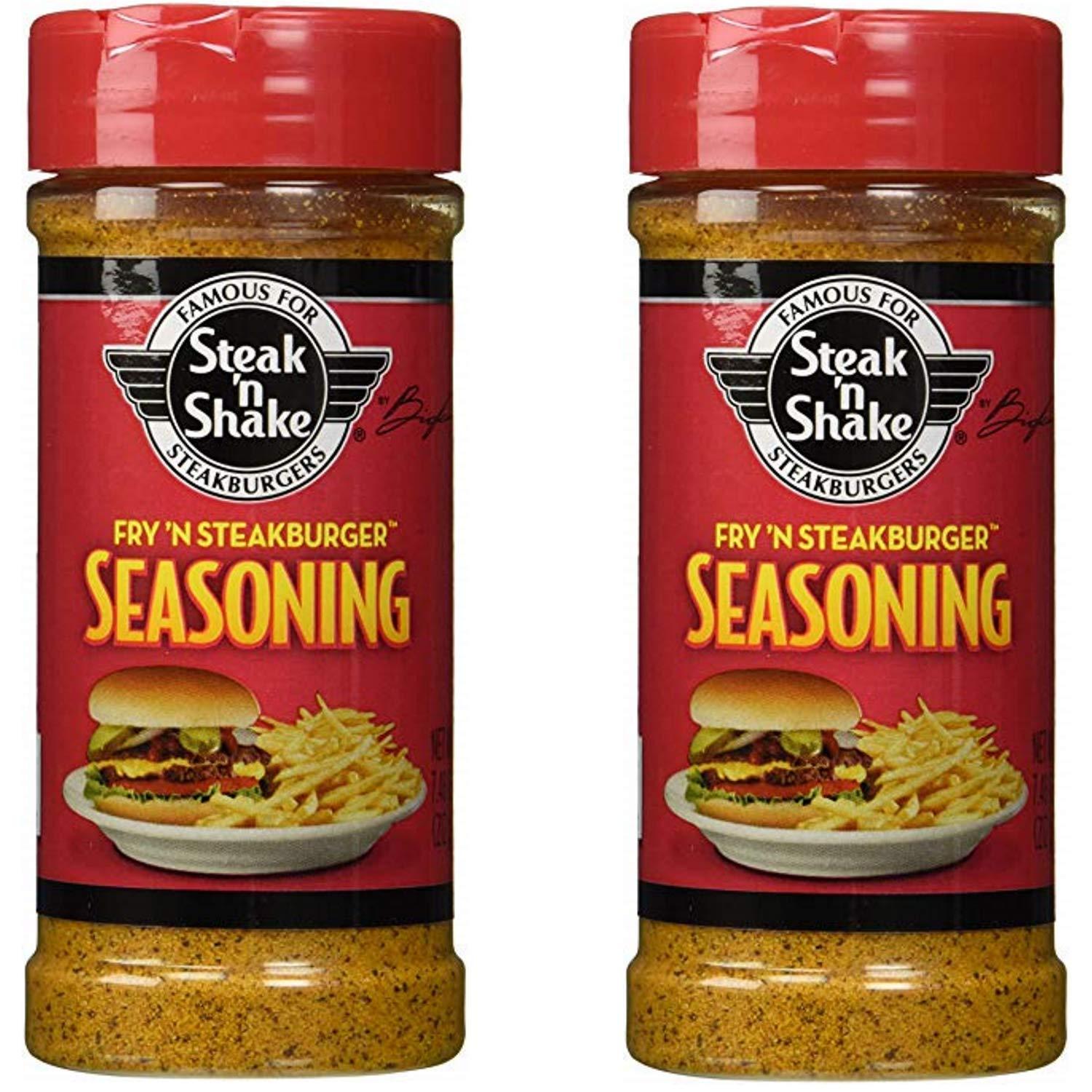 Fry N Steakburger Seasoning (2 Pack) Premium Seasoning for Juicy