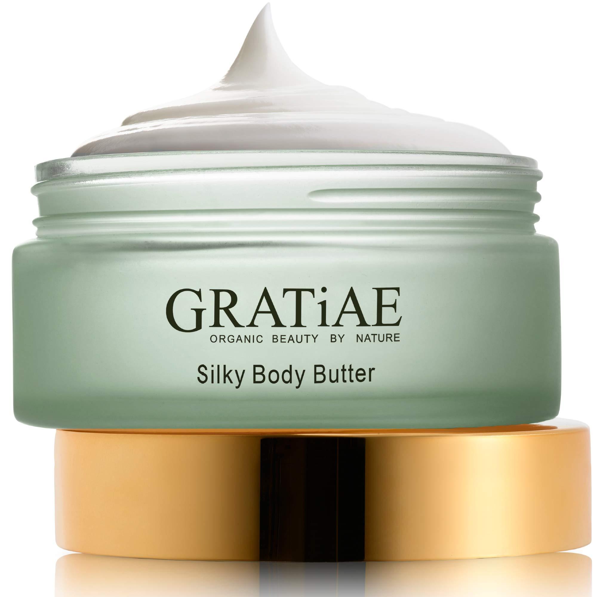 Gratiae Organic Silky Body Butter - Anti-Aging Shea Moisturizer