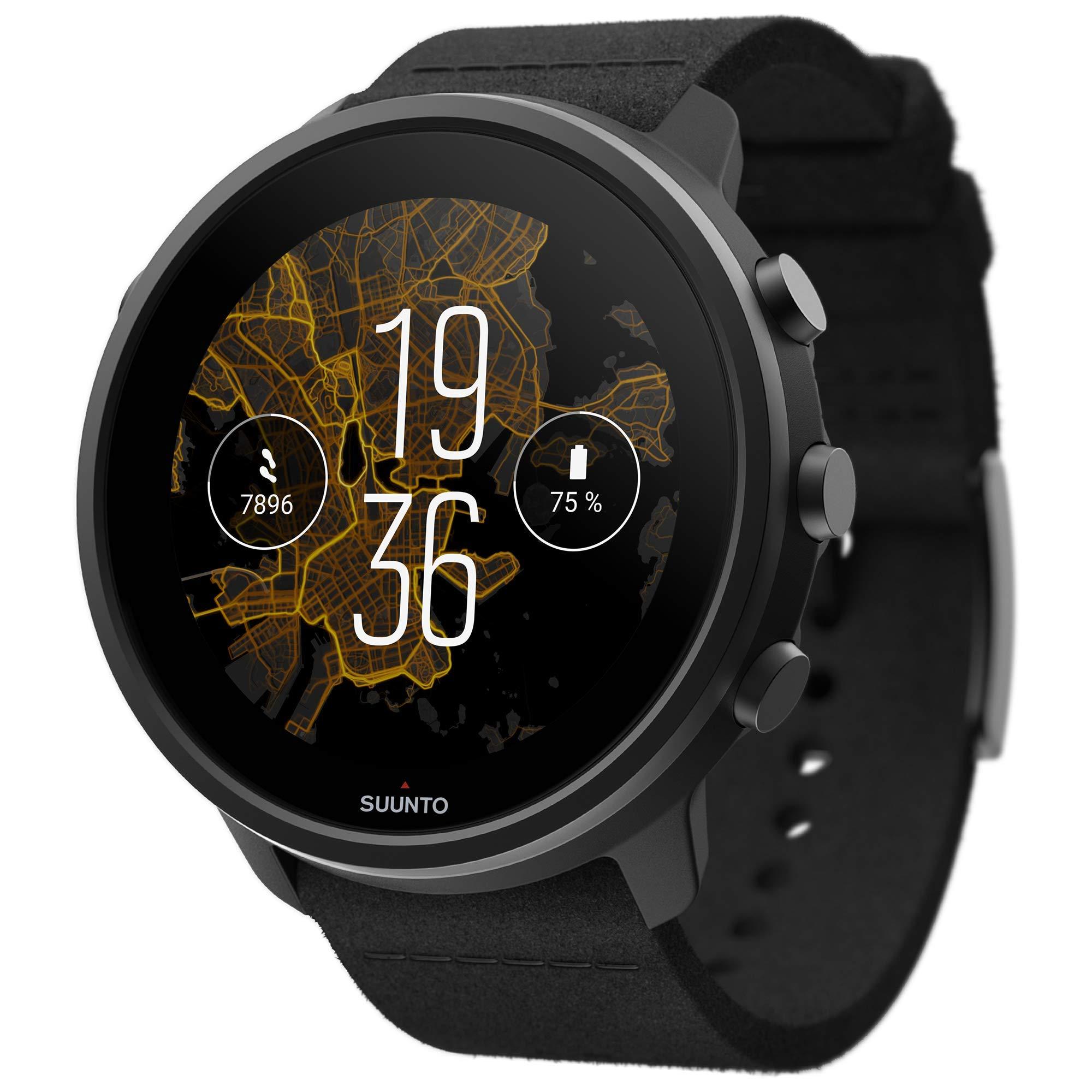 suunto 7 スマートウォチ MATTE BLACK TITANIUM SUUNTO 7 Titanium Matte Black/Titanium GPS Sports Smart Watch