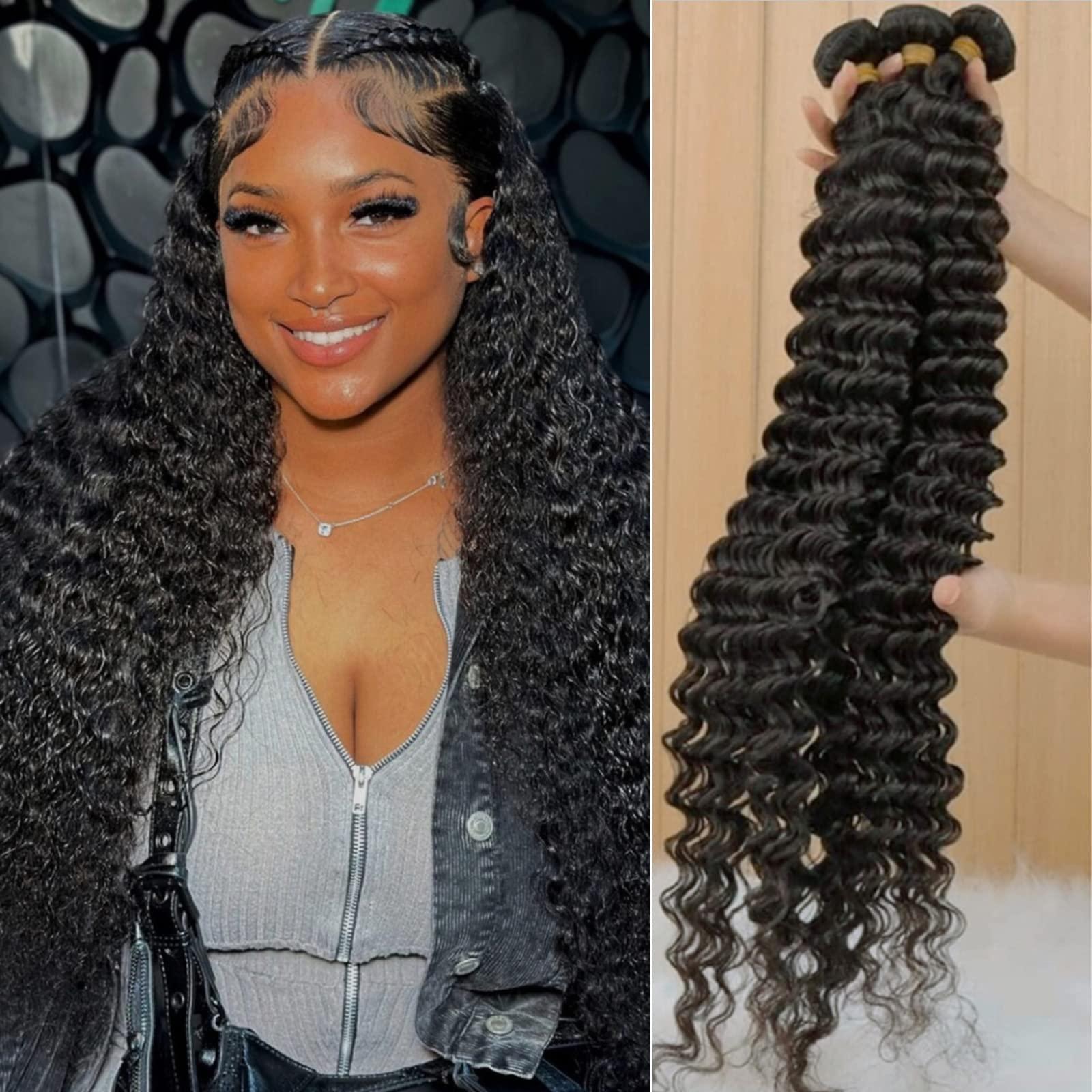 Human Hair Extensions Body Wave 3 Bundles 18 20 22 Inch Unprocessed 10A Brazilian Virgin Human Hair Body Wave Bundles 18 20 22  main image 2