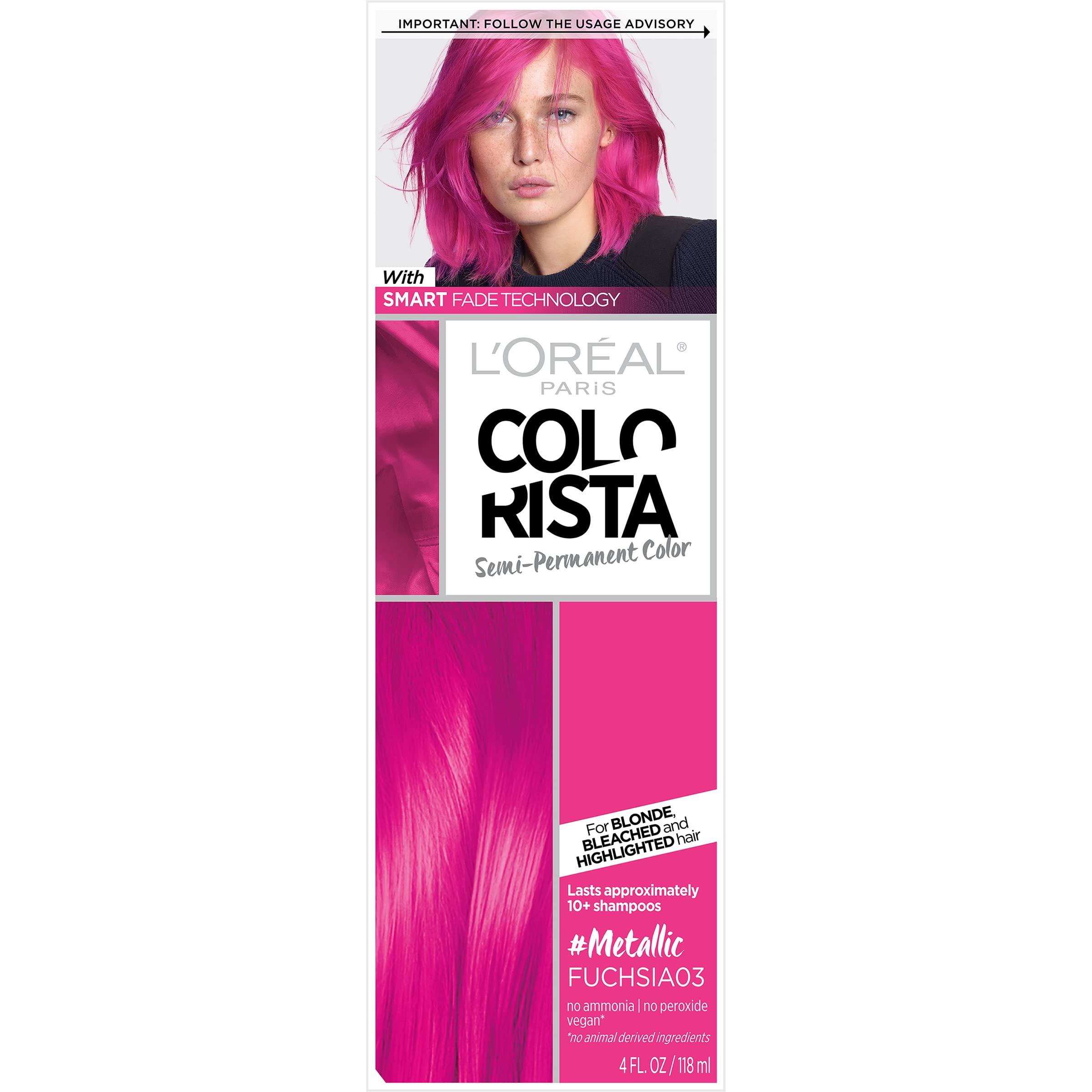 L'Oréal Paris Colorista Washout Flashy cheveux châtains - Turquoise