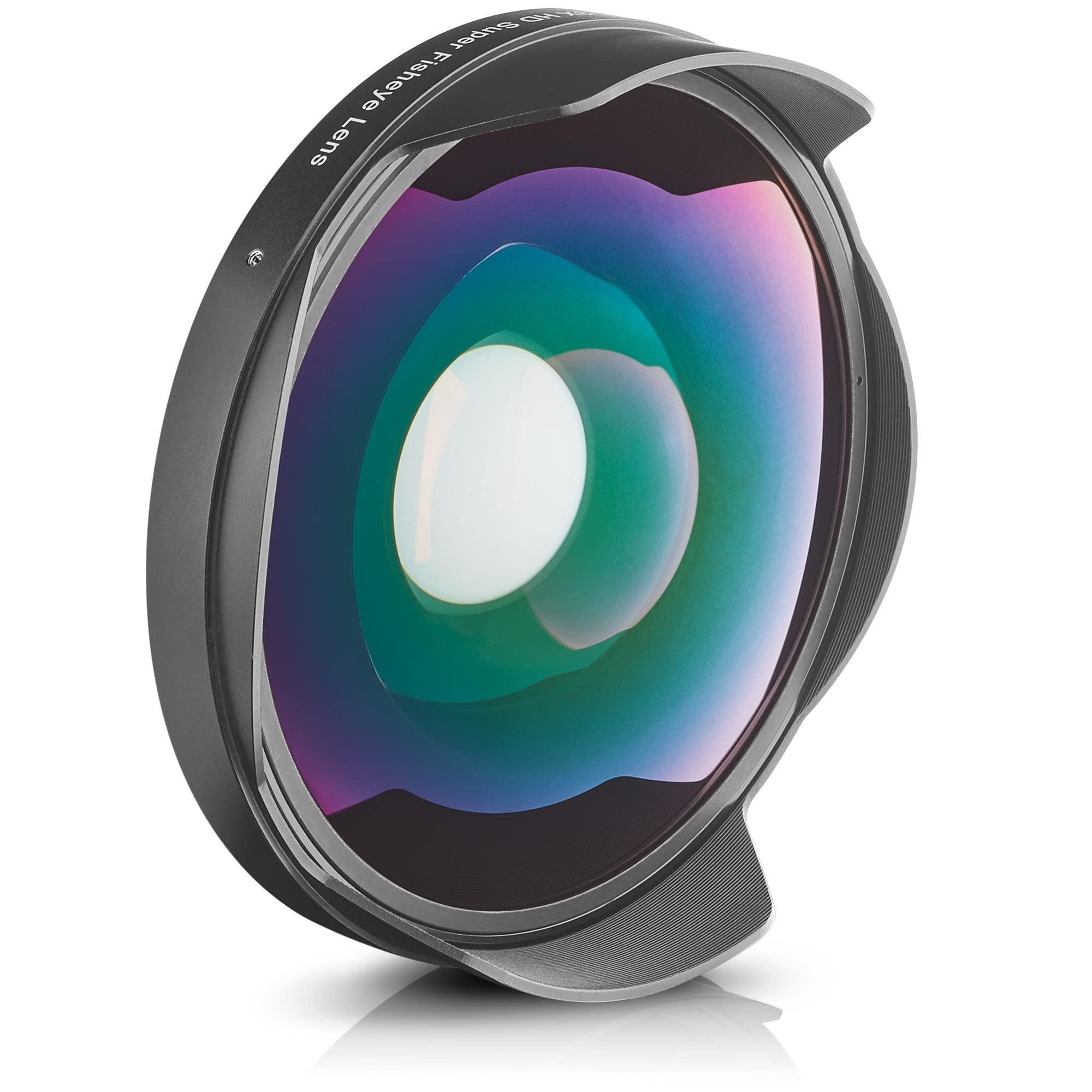 ビデオカメラ Opteka Titanium HD Super Fisheye Lens 58 Opteka Titanium Series 58mm 0.3X HD Ultra Fisheye Lens