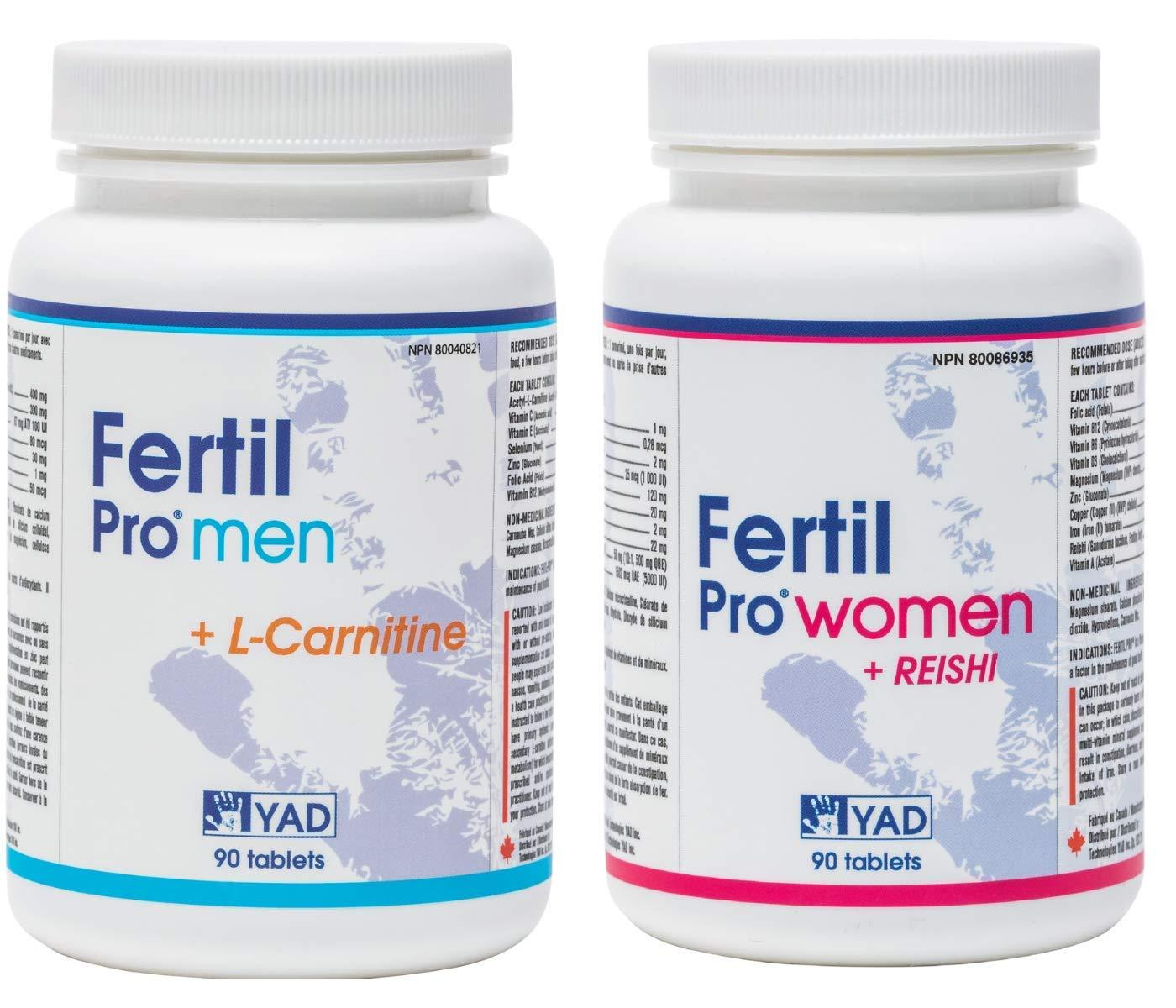 Fertil Pro Male & Female Combo (90 days supply) | Buy Now with Express  International Delivery