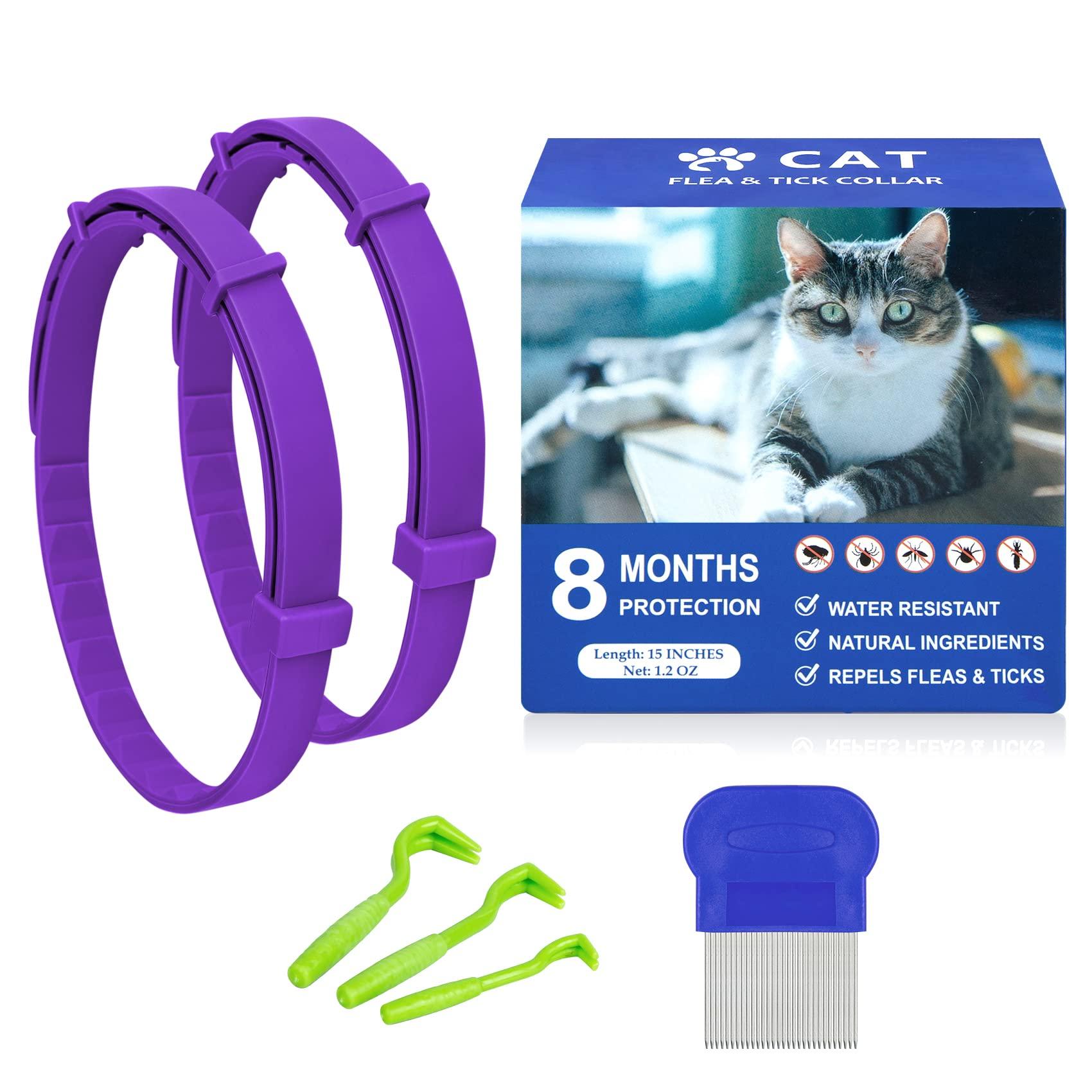 Pack Cat Flea Collar Months Protection Repels Fleas