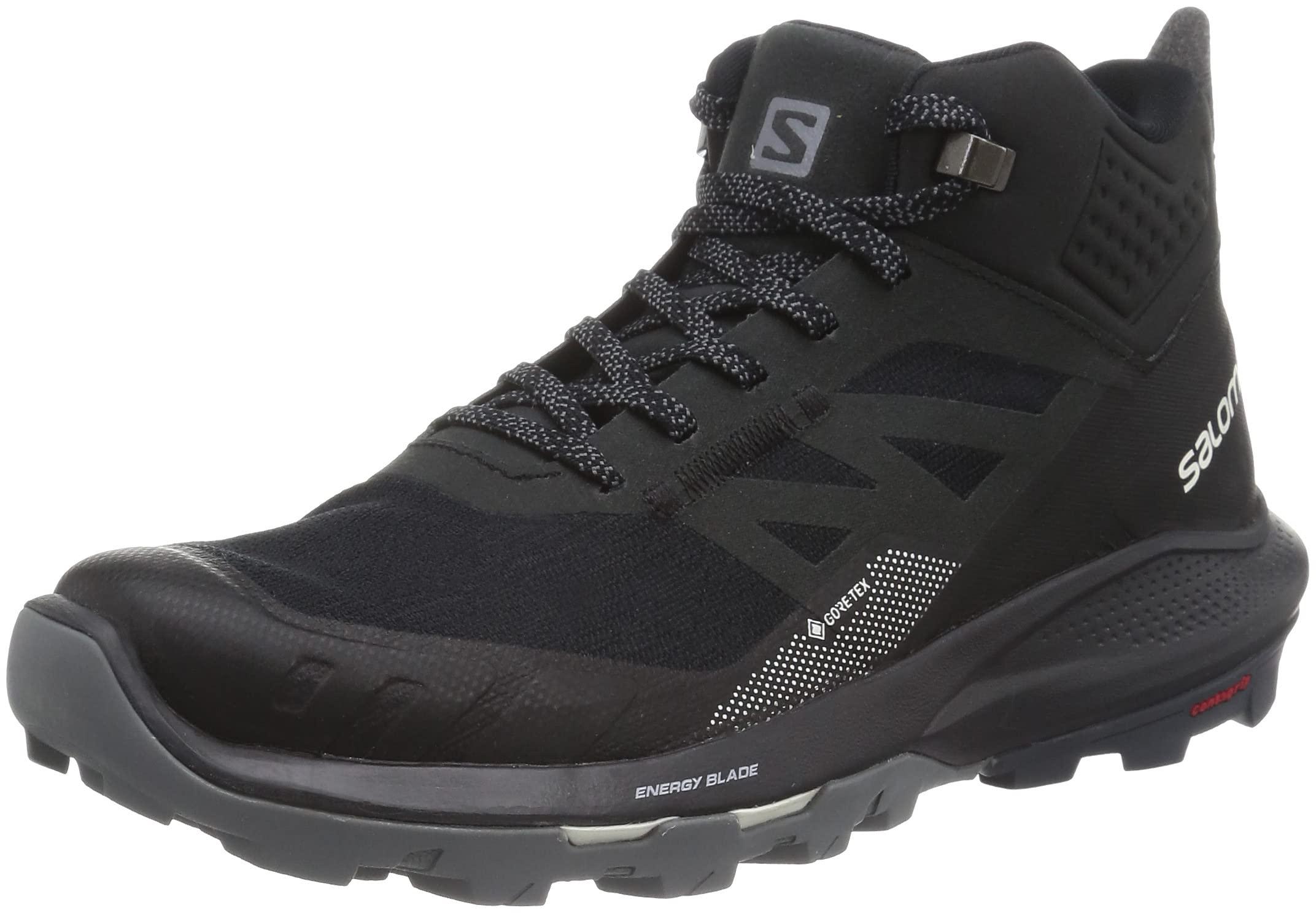 Salomon Outward GTX Hiking Boots Black Gore-Tex Mid Top Mens 9.5 404844 Salomon Outward GTX Backpacking Boot - Men main image 2