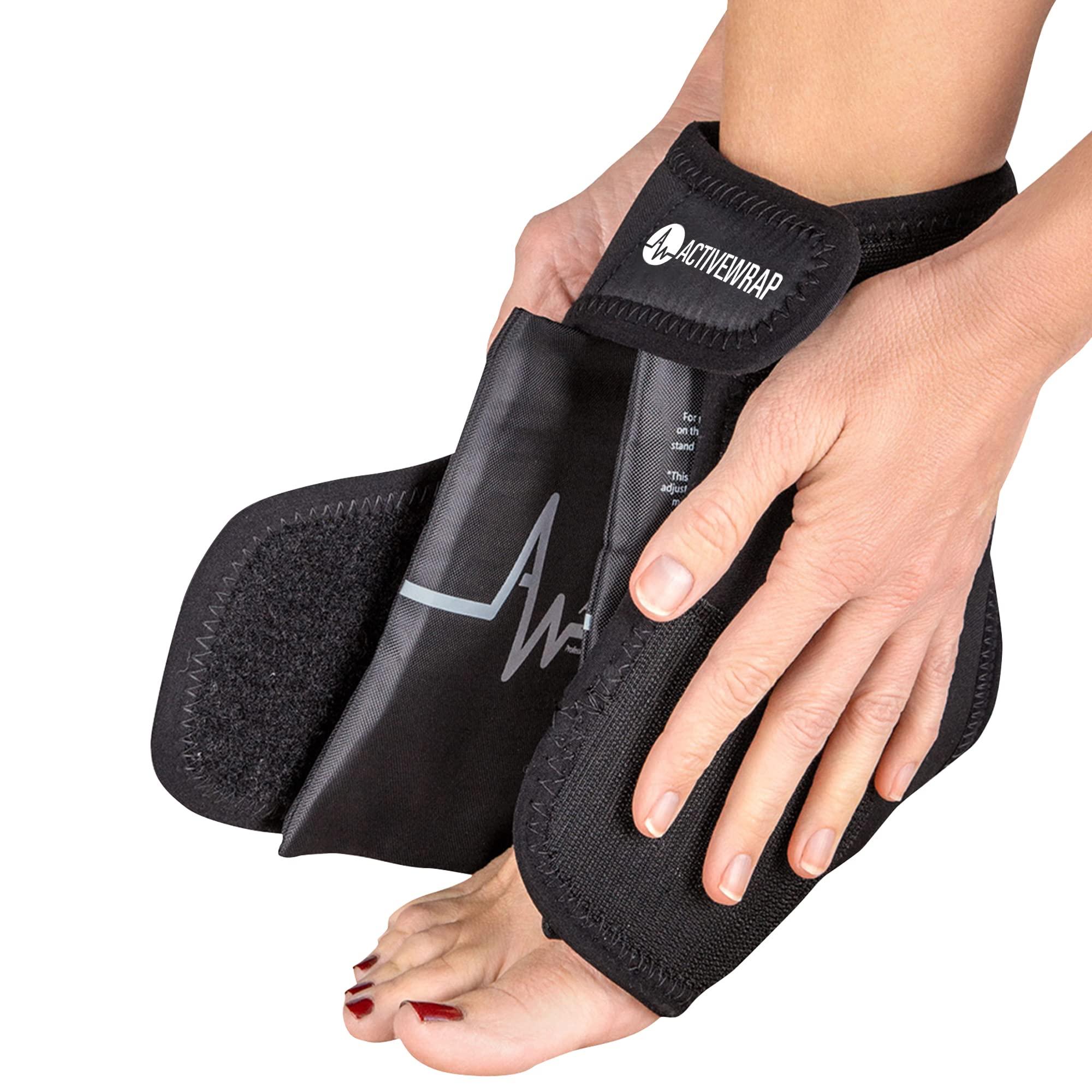 ActiveWrap Foot & Ankle Ice Pack Wrap for Plantar Fasciitis Pain ...