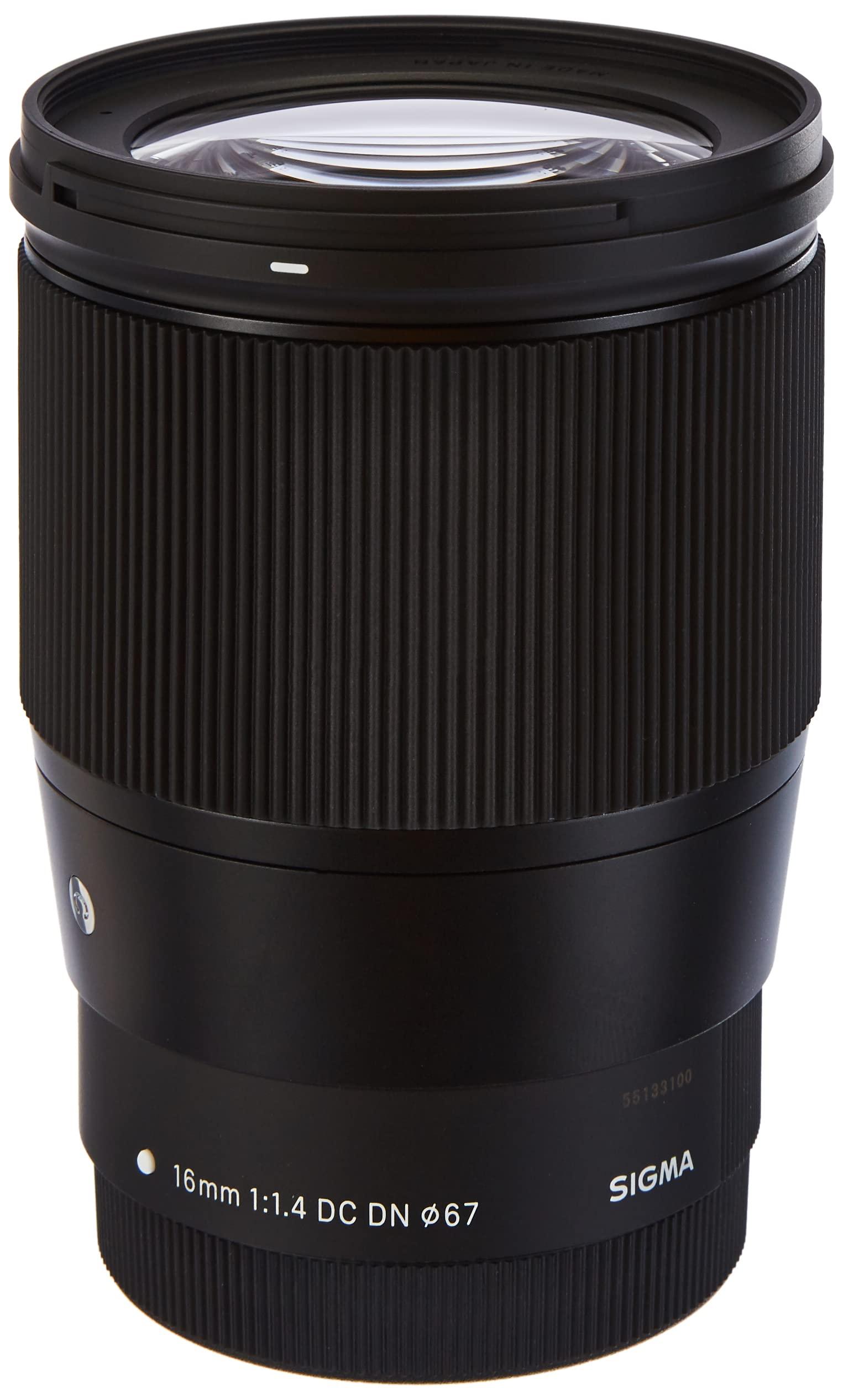 Sigma 16mm f/1.4 (C) AF DC DN Lens for Canon EF-M Mirrorless - Buy