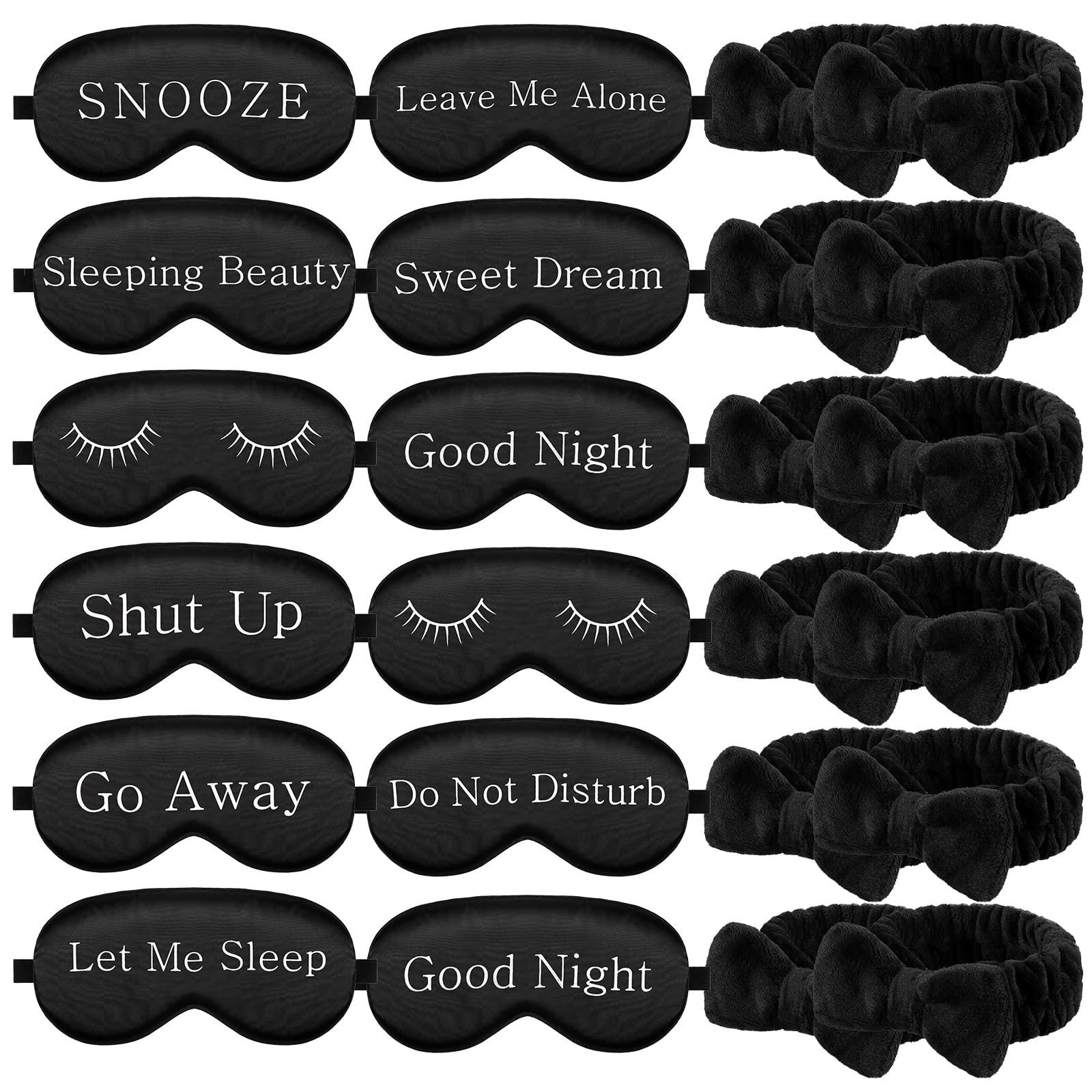 5300 48 Pcs Spa Party Favors Sleepover Party Supplies Slumber Supplies Eye Slumber Party Favors for Sleepovers main image 4